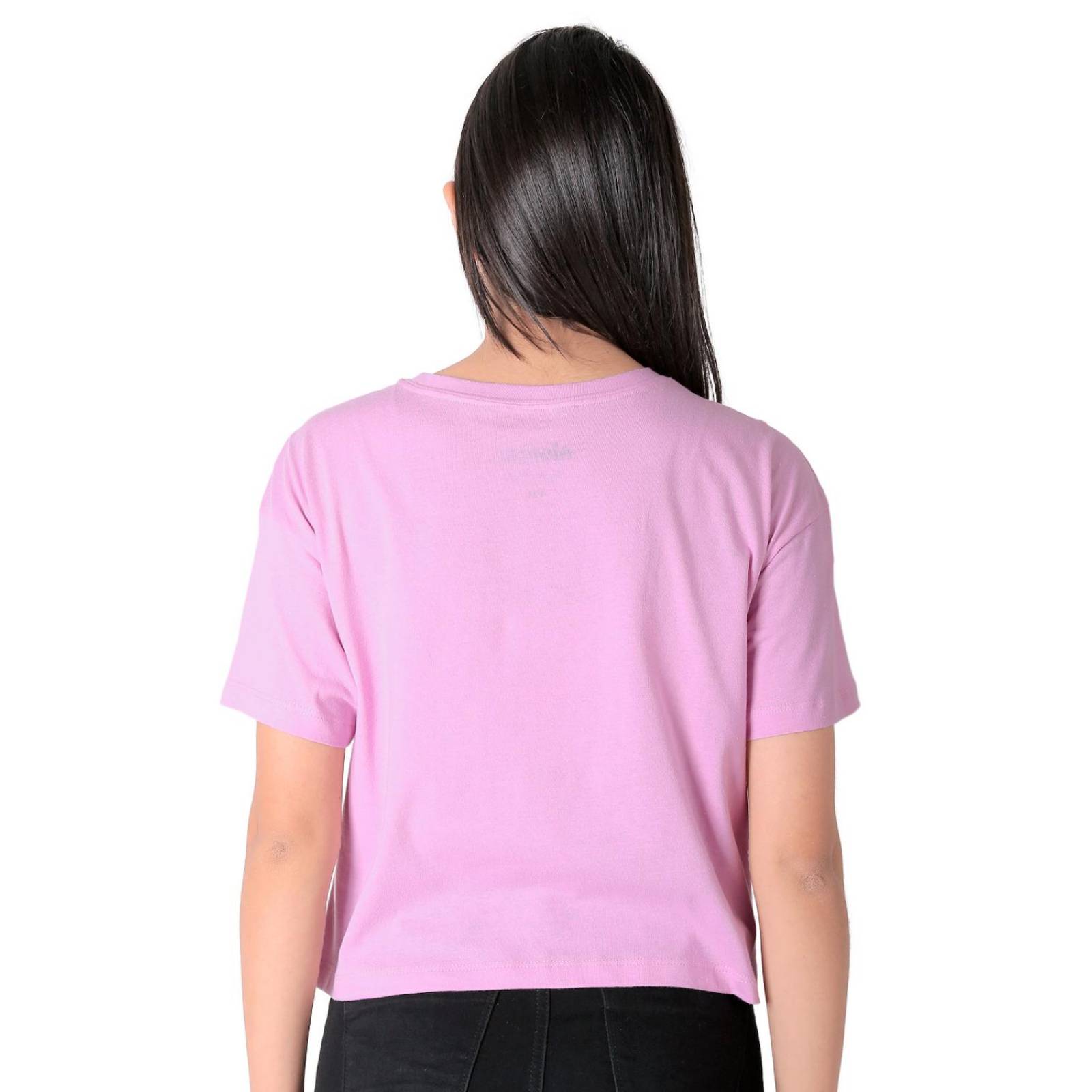 Playera Mujer Moda Top Lila Nickelodeon 58204861 .