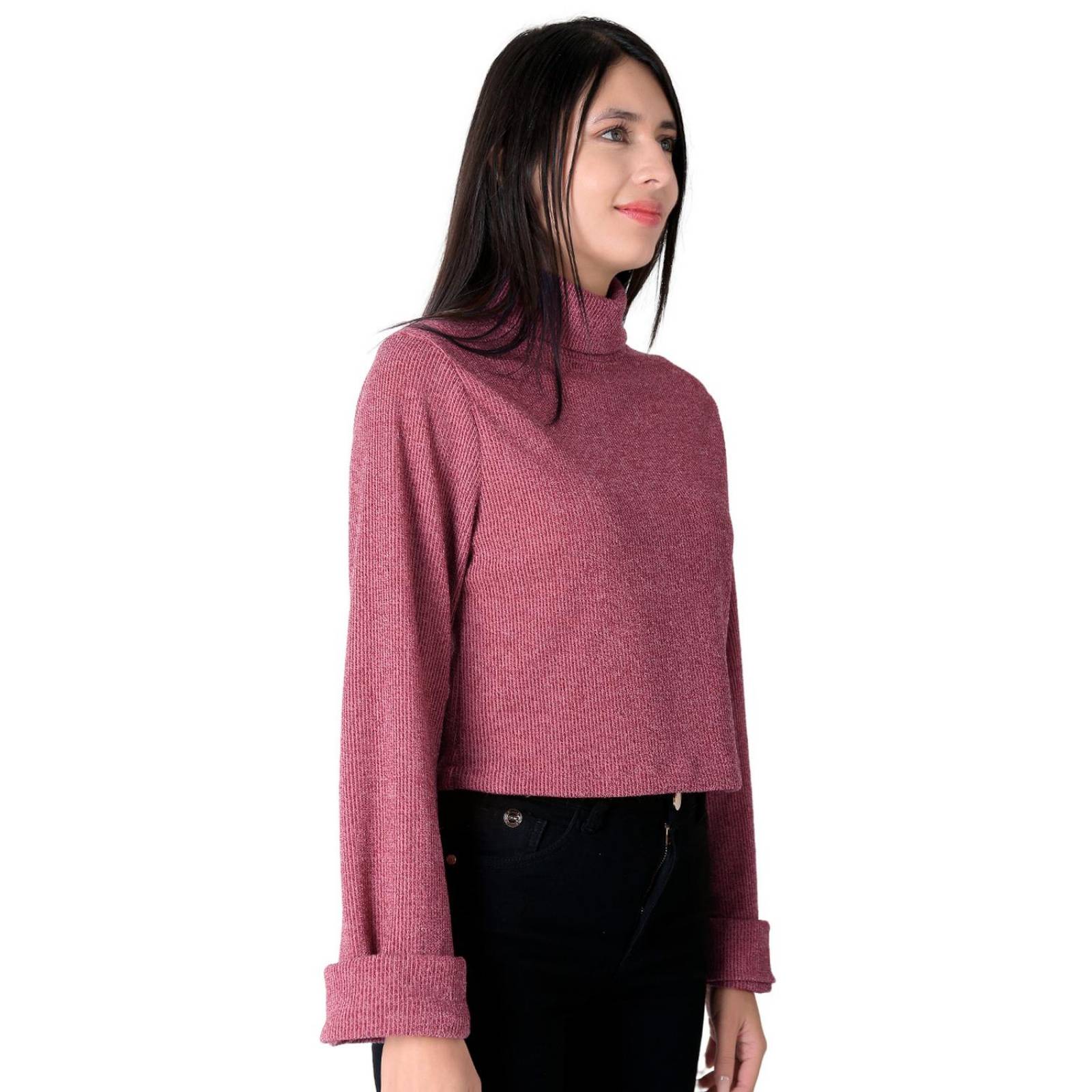 Sweater Mujer Rosa Stfashion 79304816 .