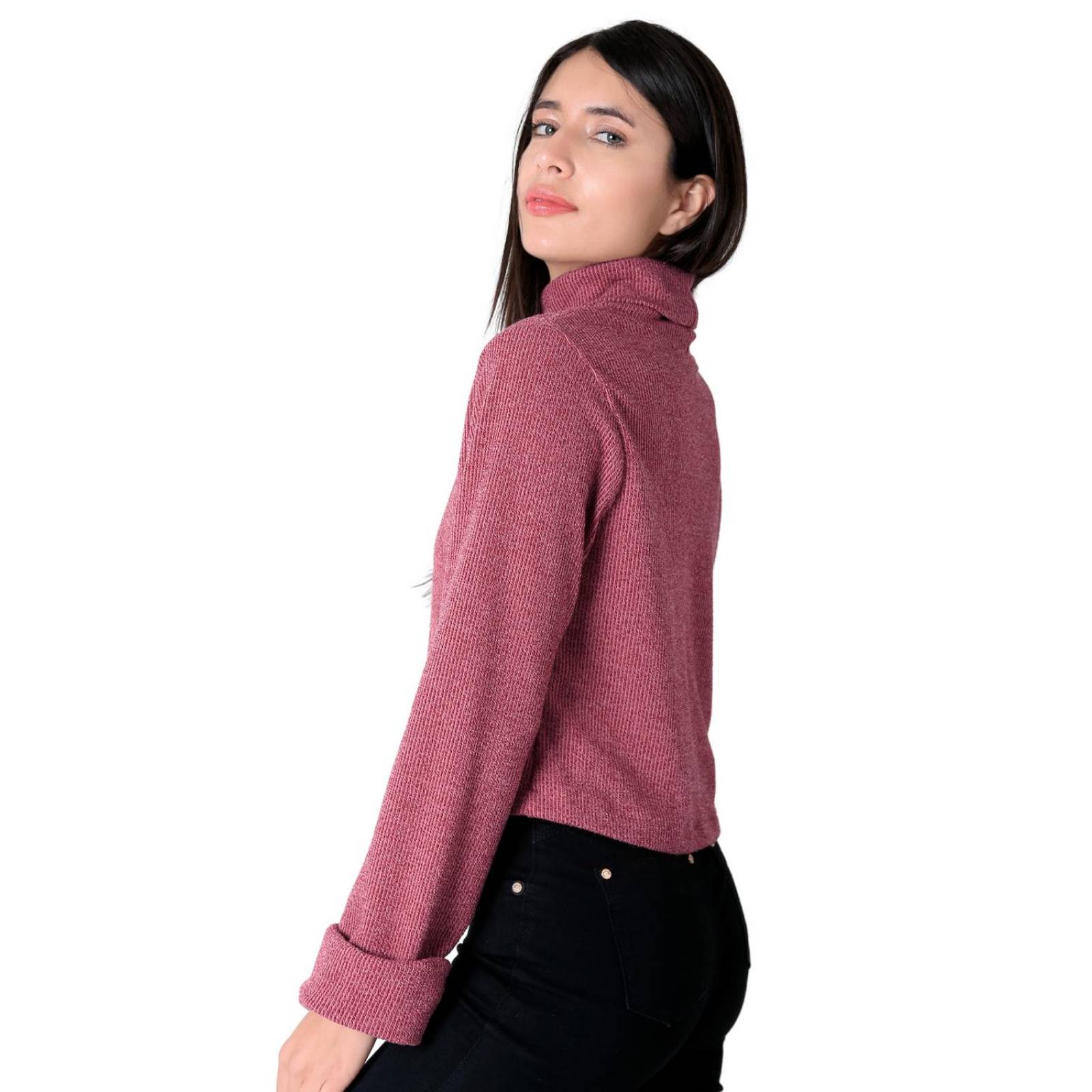 Sweater Mujer Rosa Stfashion 79304816 .