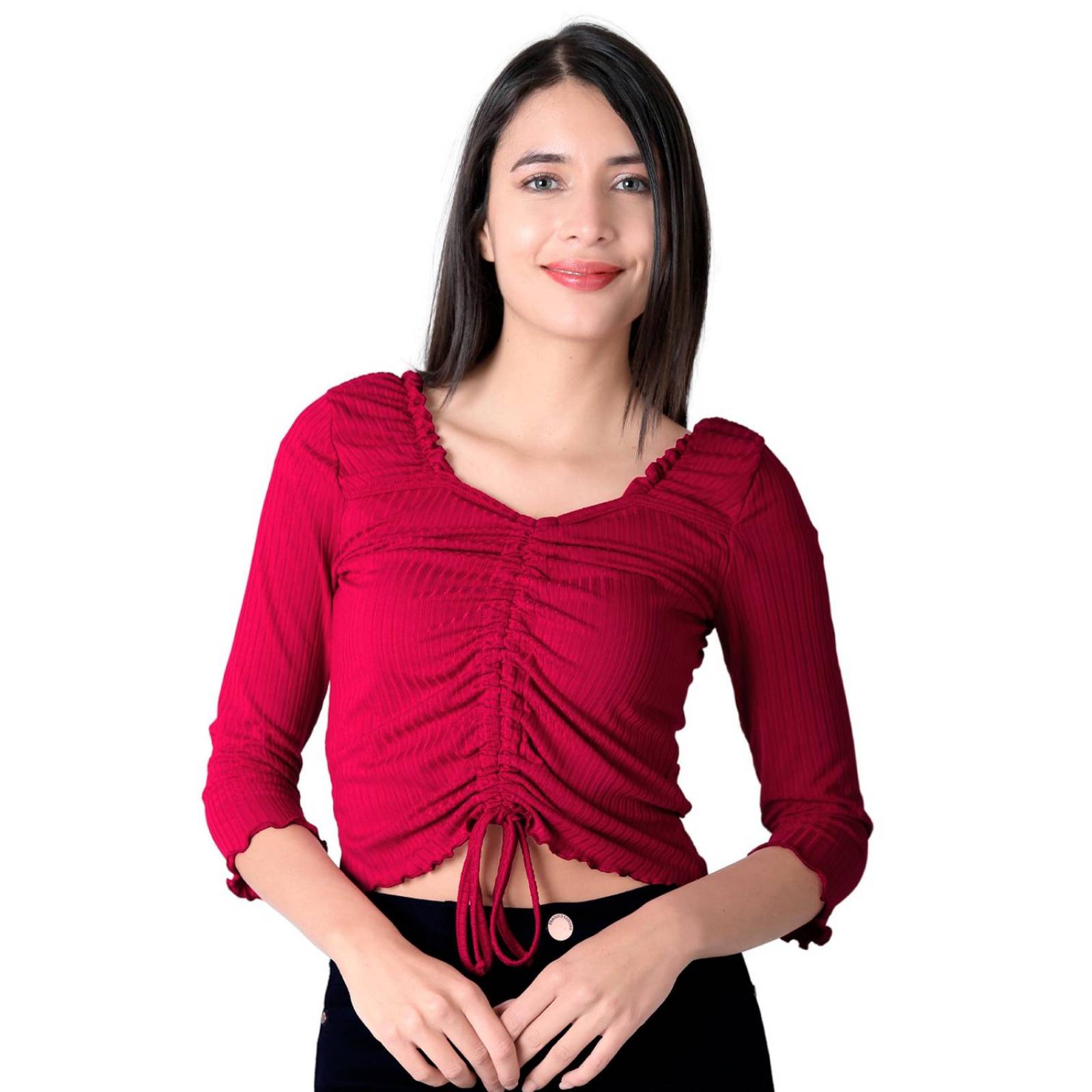 Blusa Mujer Rojo Stfashion 75504806 .