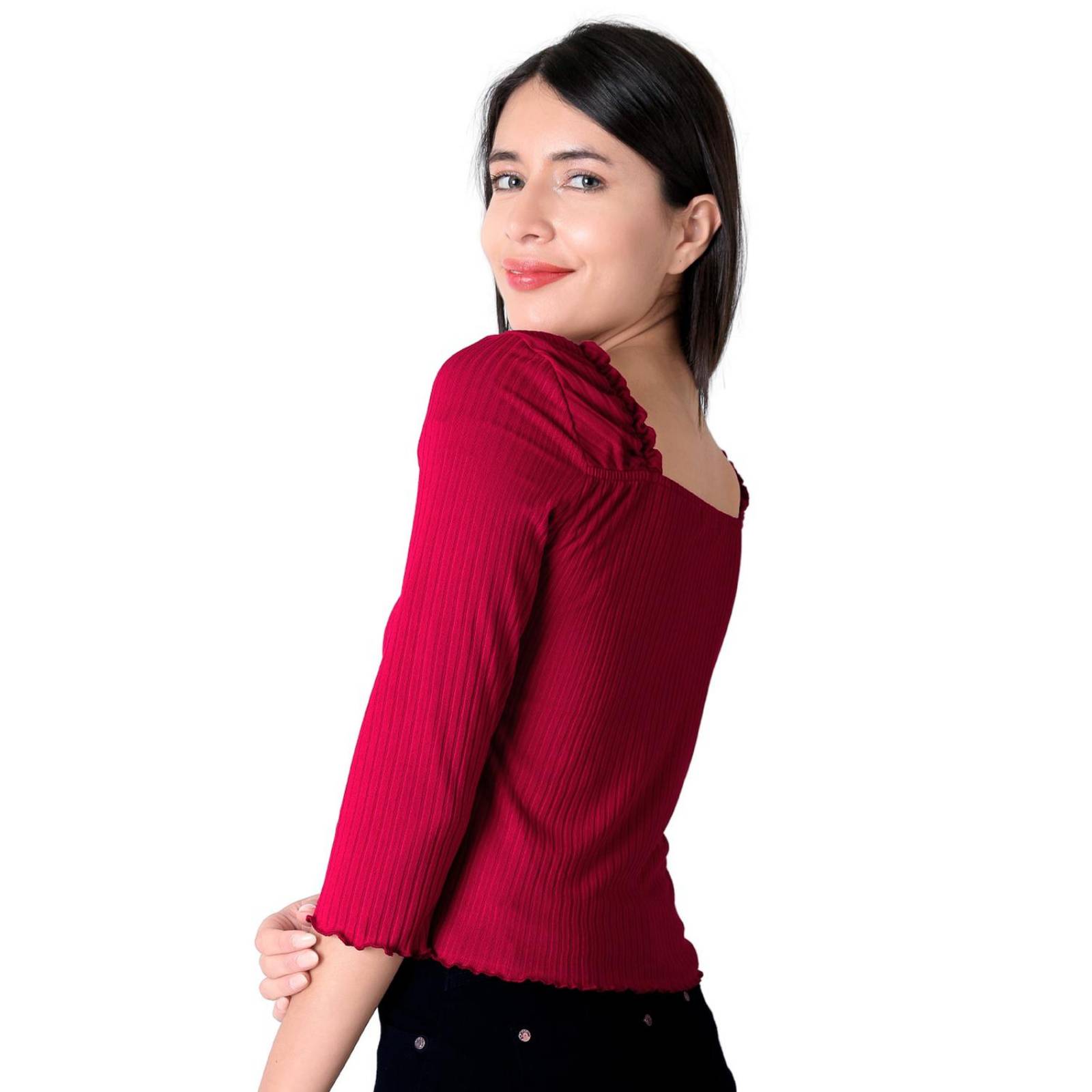 Blusa Mujer Rojo Stfashion 75504806 .