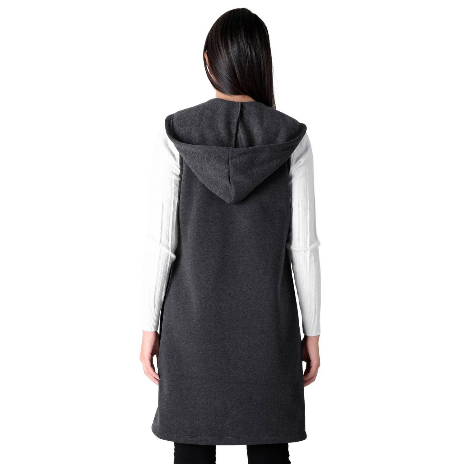 Chaleco Mujer Invernal Gris Stfashion 79304842 .