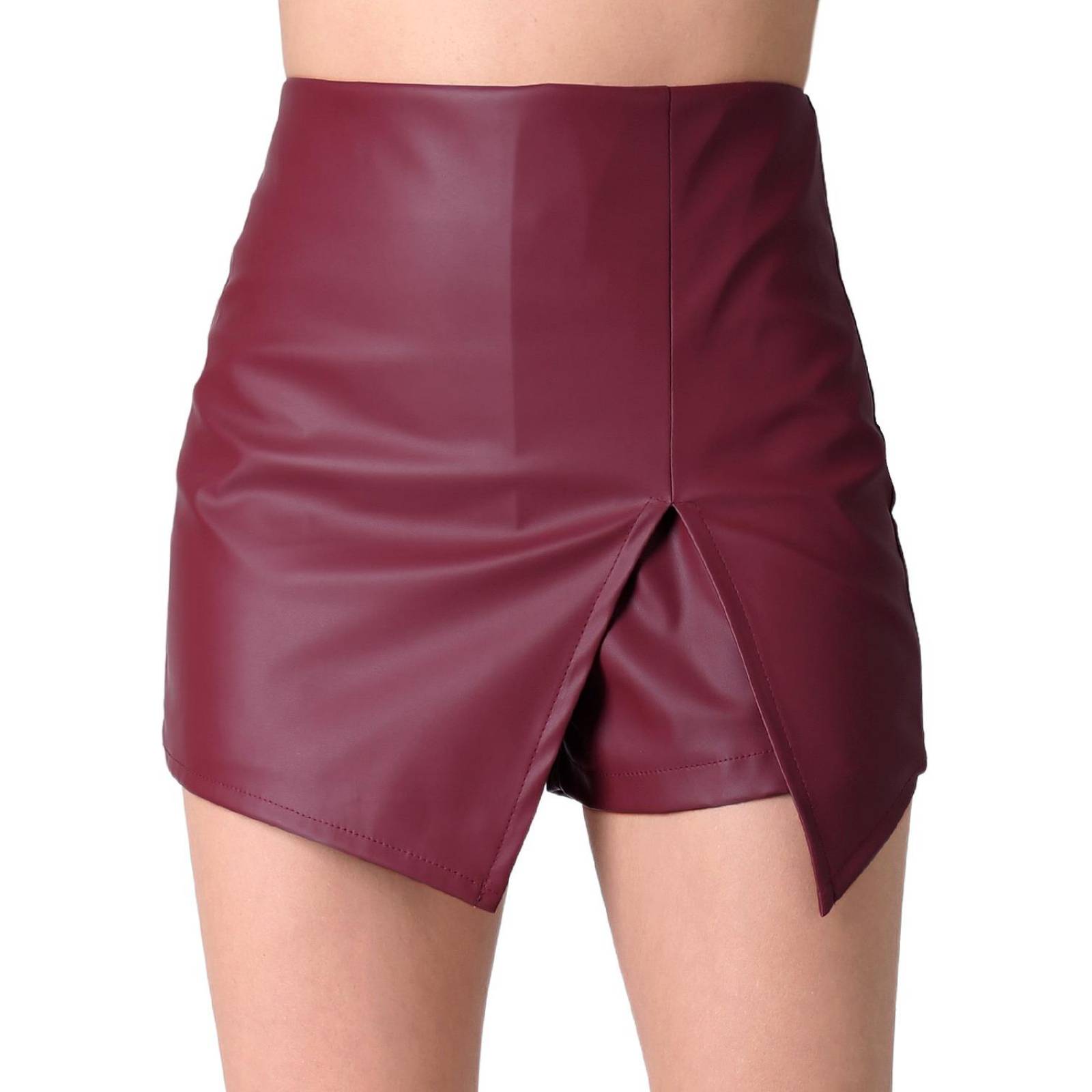 Falda Short Mujer Vino Stfashion 79304831 .
