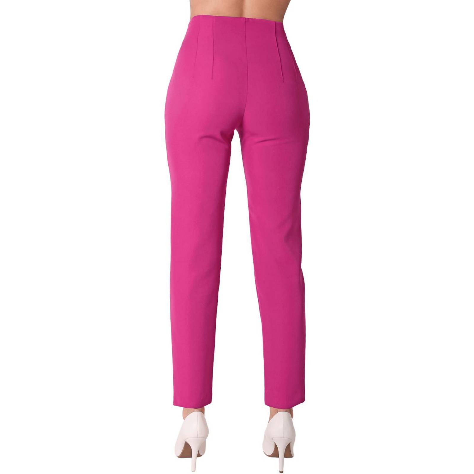 Pantalón Mujer Vestir Skinny Rosa Stfashion 79304811 .