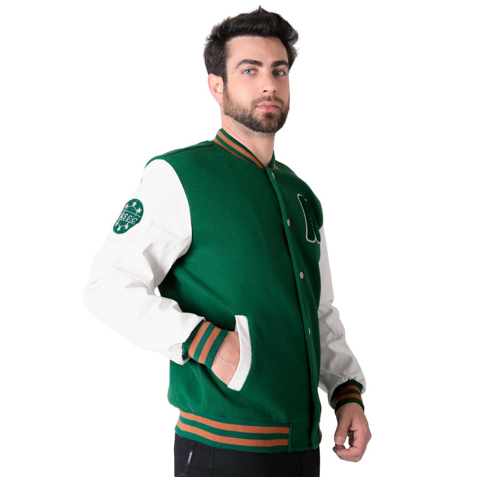 Chamarra Hombre Verde Roosevelt 50104821 