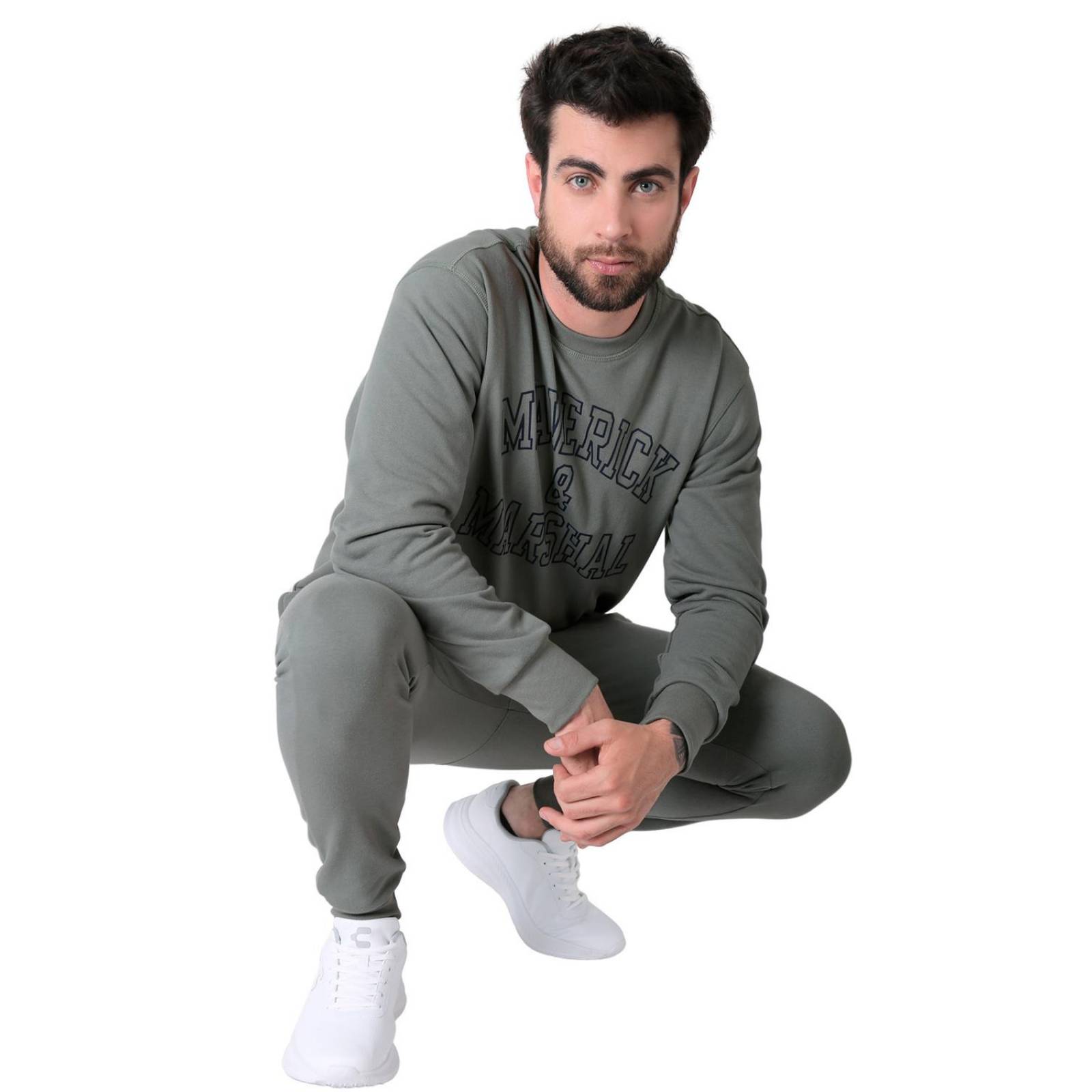 Pants Hombre Jogger Verde Furor 62106806 .