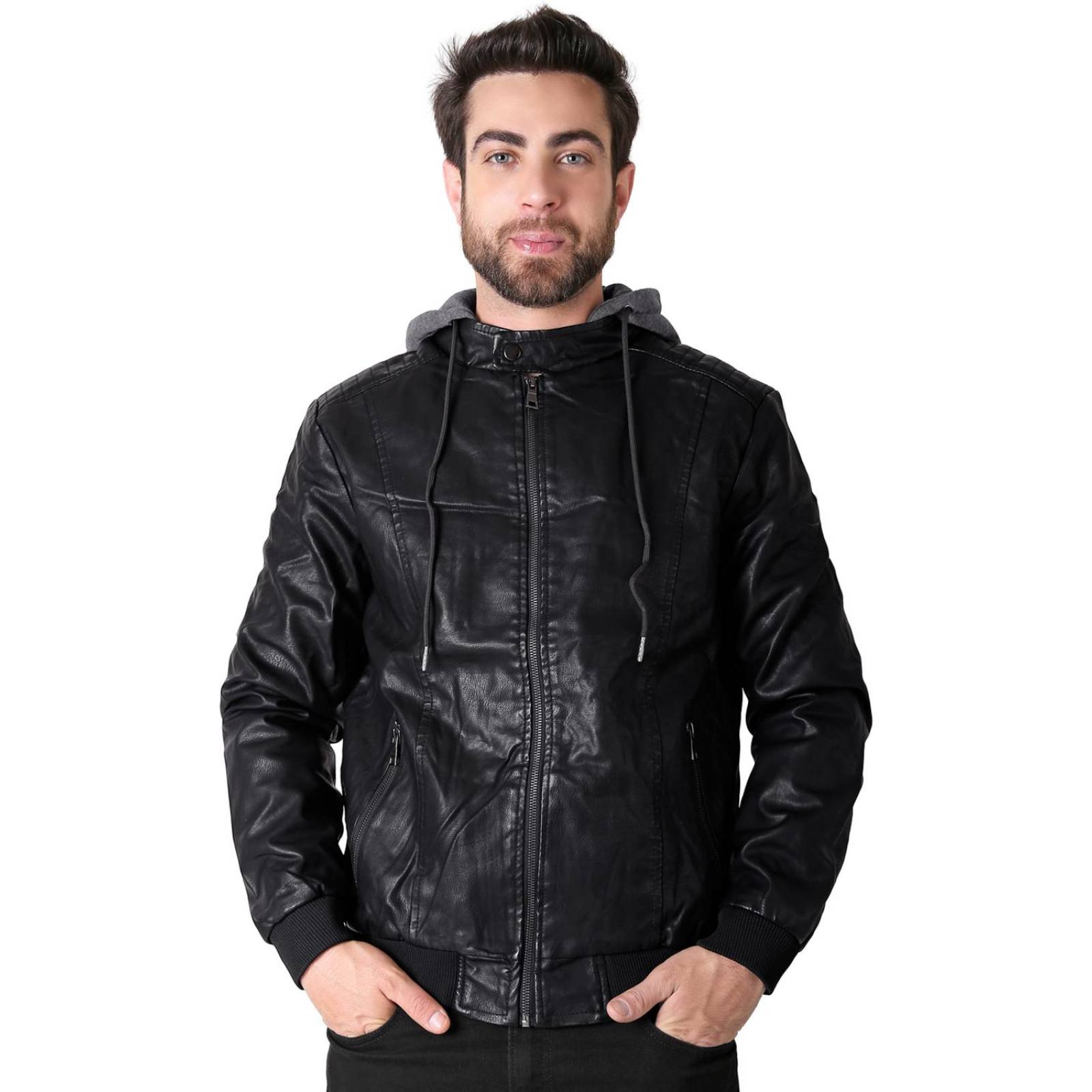 Chamarra Hombre Negro American Fly 51404804