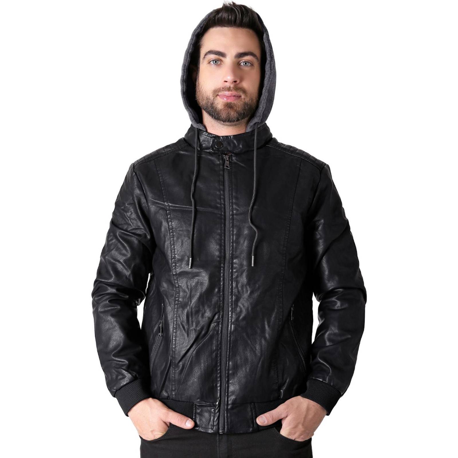 Chamarra Hombre Negro American Fly 51404804