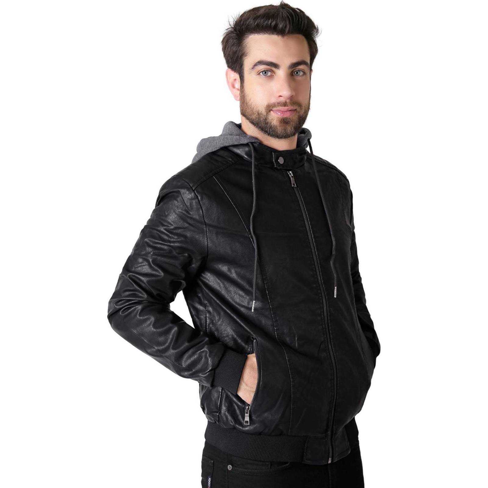 Chamarra Hombre Negro American Fly 51404804