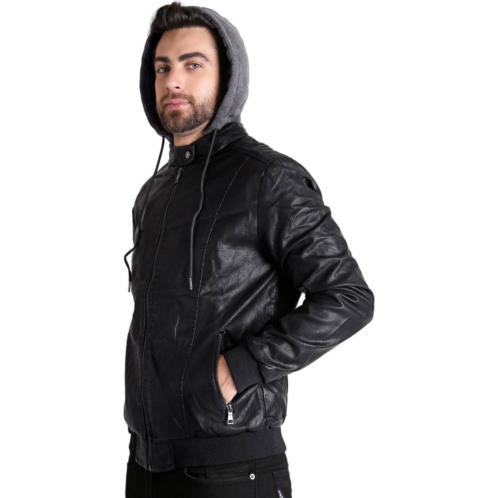 Chamarra Hombre Negro American Fly 51404804