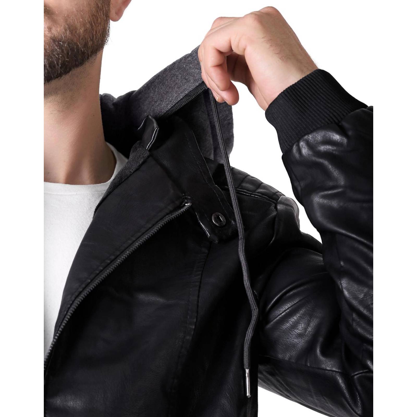 Chamarra Hombre Negro American Fly 51404804