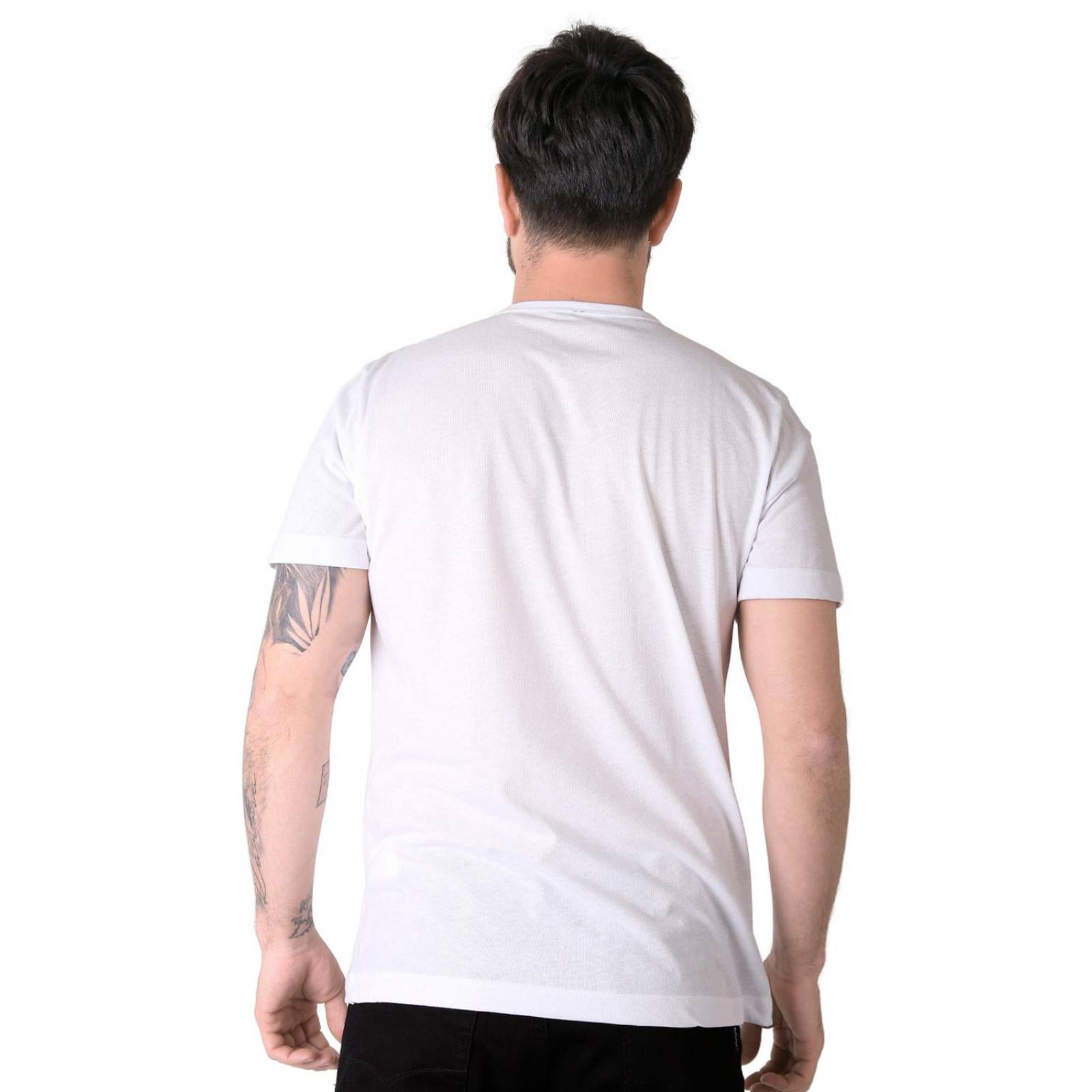 Playera Hombre Moda Camiseta Blanco Simpson 58204840 .