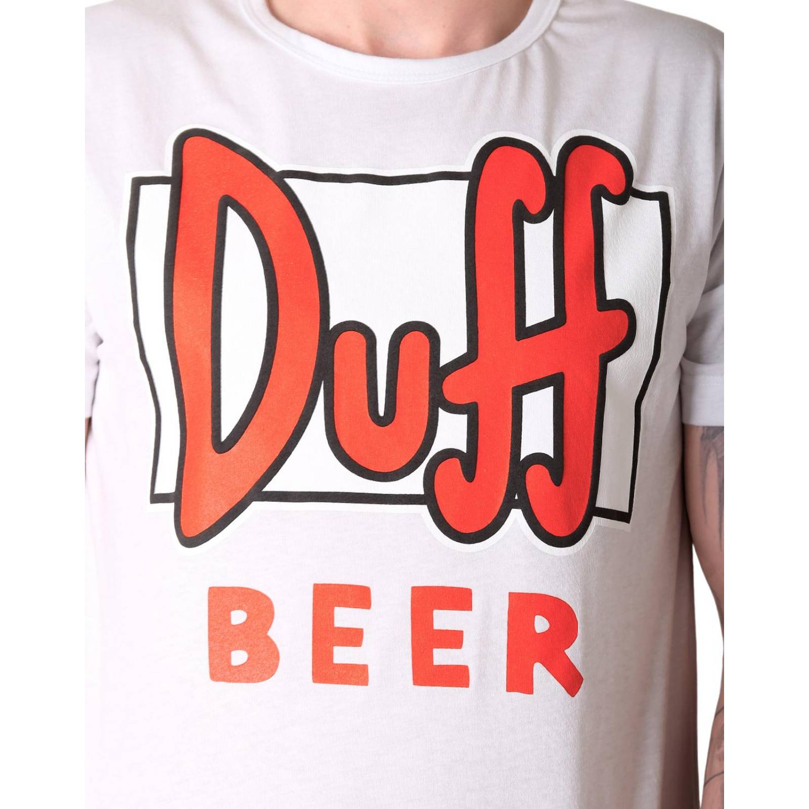 Playera Hombre Moda Camiseta Blanco Simpson 58204840 .