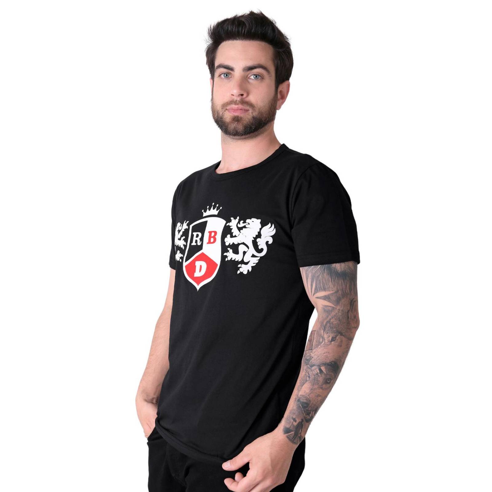 Playera Hombre Moda Camiseta Negro Rbd Rebelde 58204864 .