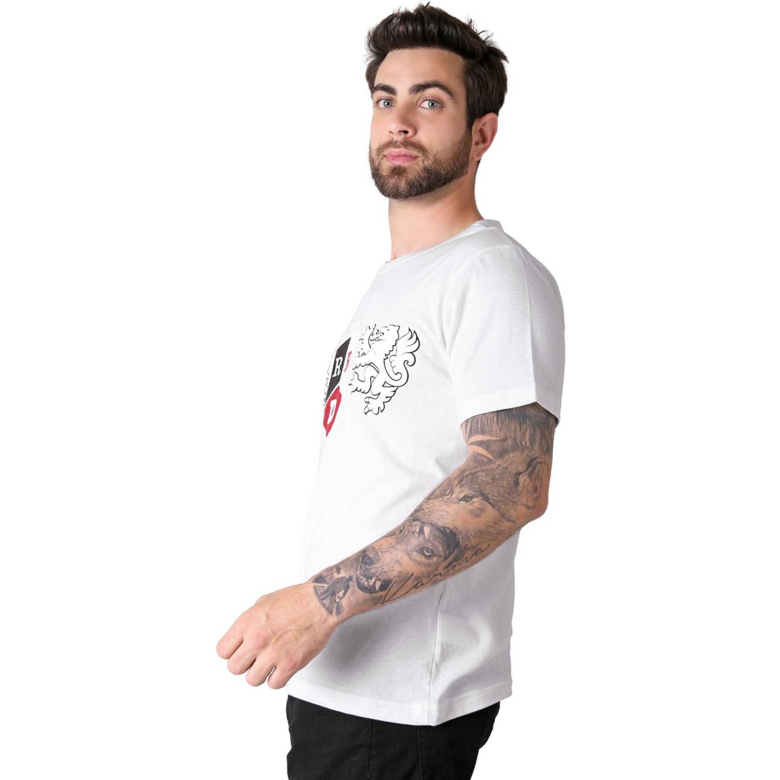 Playera Moda Camiseta Hombre Blanco Rbd Rebelde 58204865 