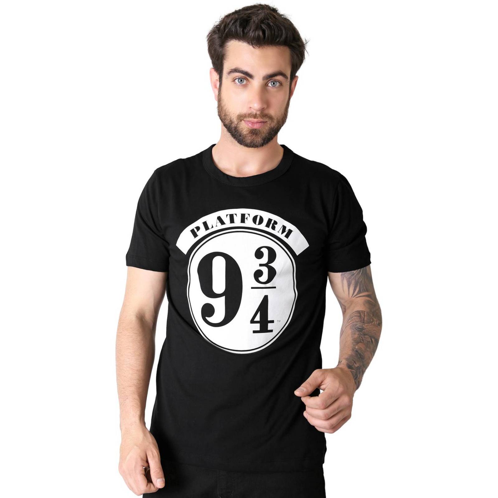 Playera Hombre Moda Camiseta Negro Harry Potter 58204835 