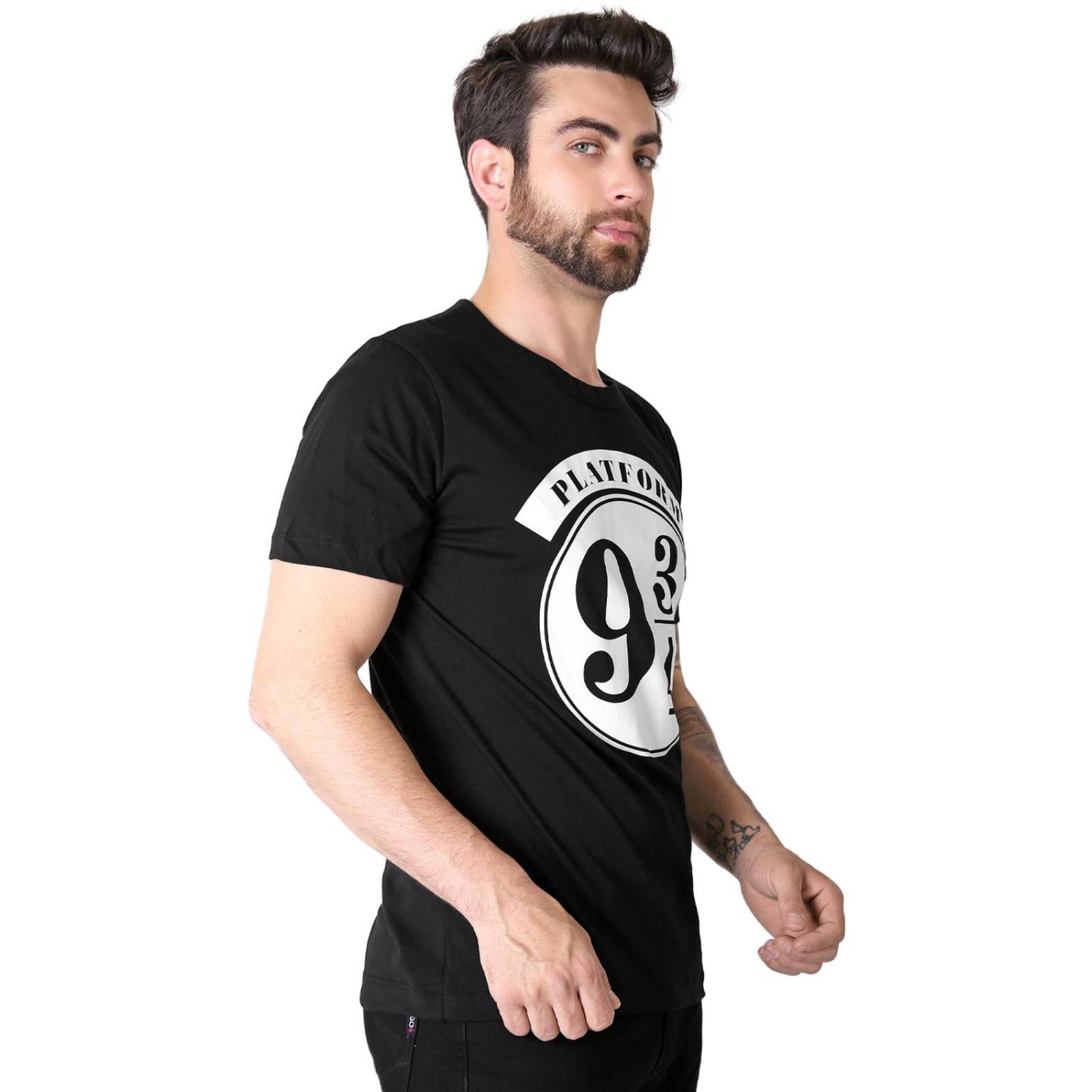 Playera Hombre Moda Camiseta Negro Harry Potter 58204835 