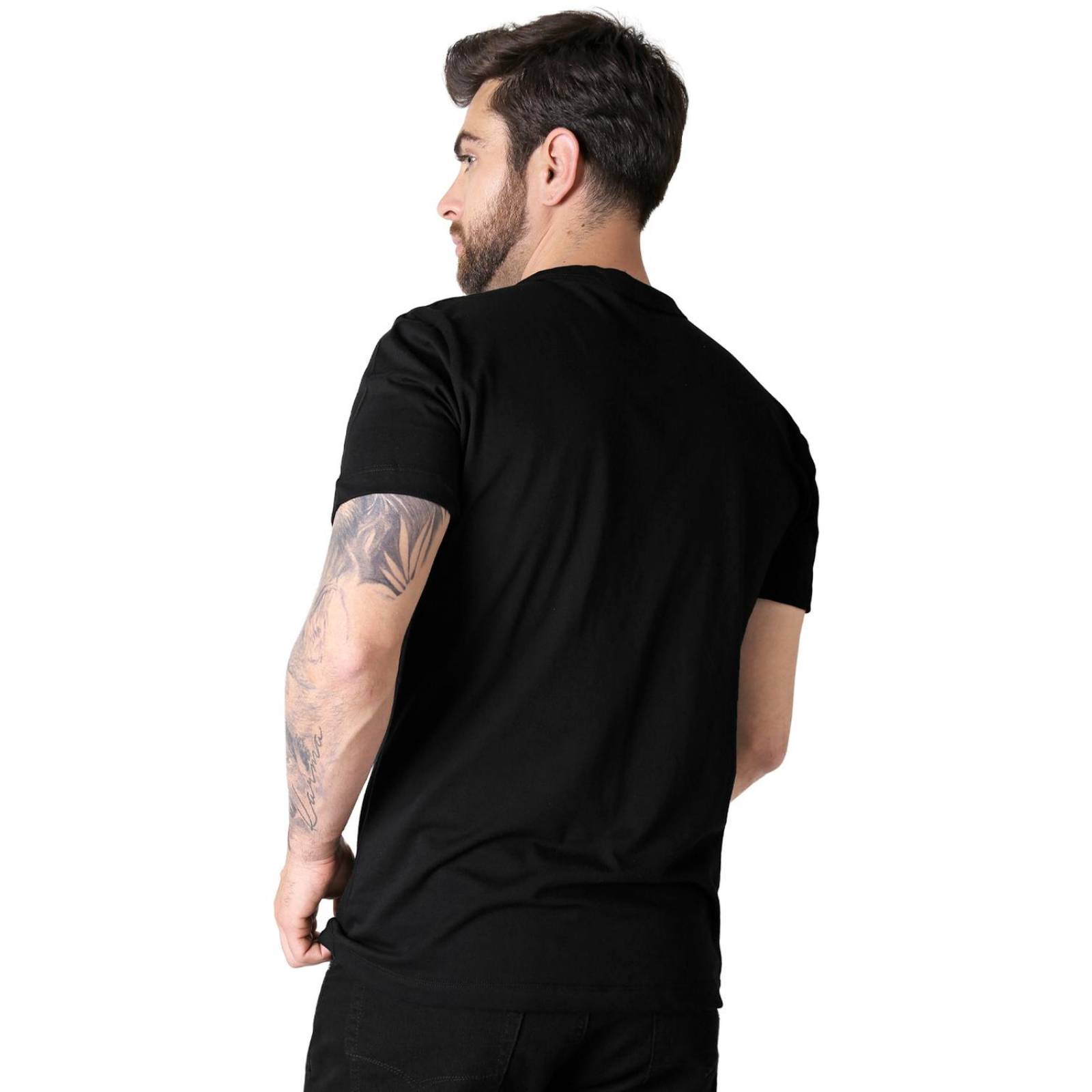 Playera Hombre Moda Camiseta Negro Harry Potter 58204835 