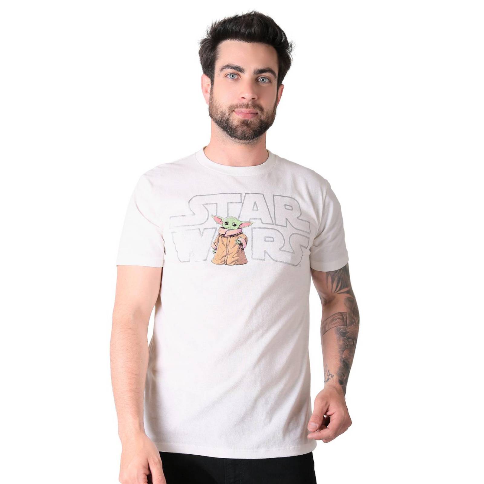 Playera Hombre Moda Camiseta Azul Star Wars 58204844 