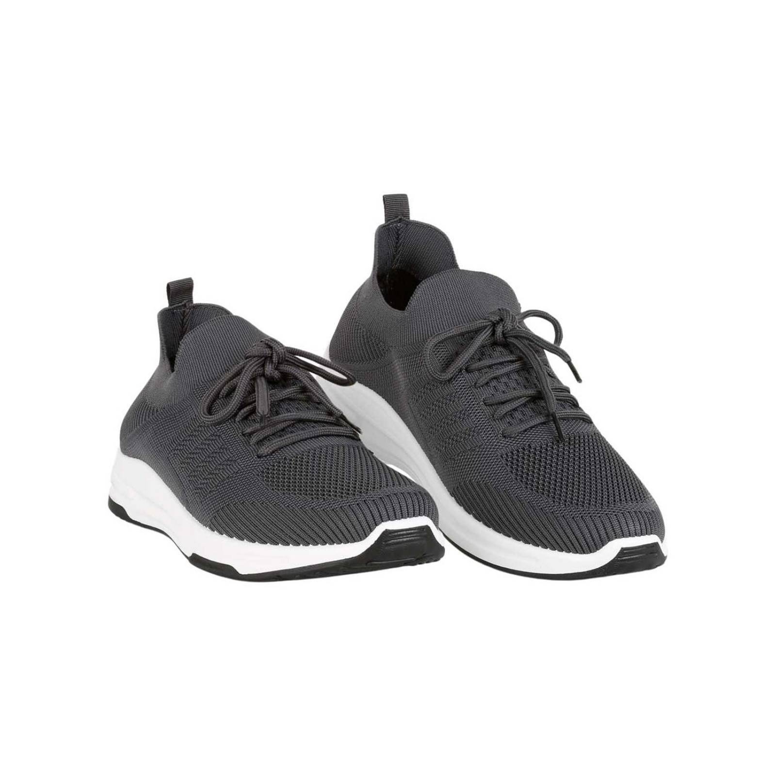 Tenis Hombre Casual Gris Comfort Foam 11404012 