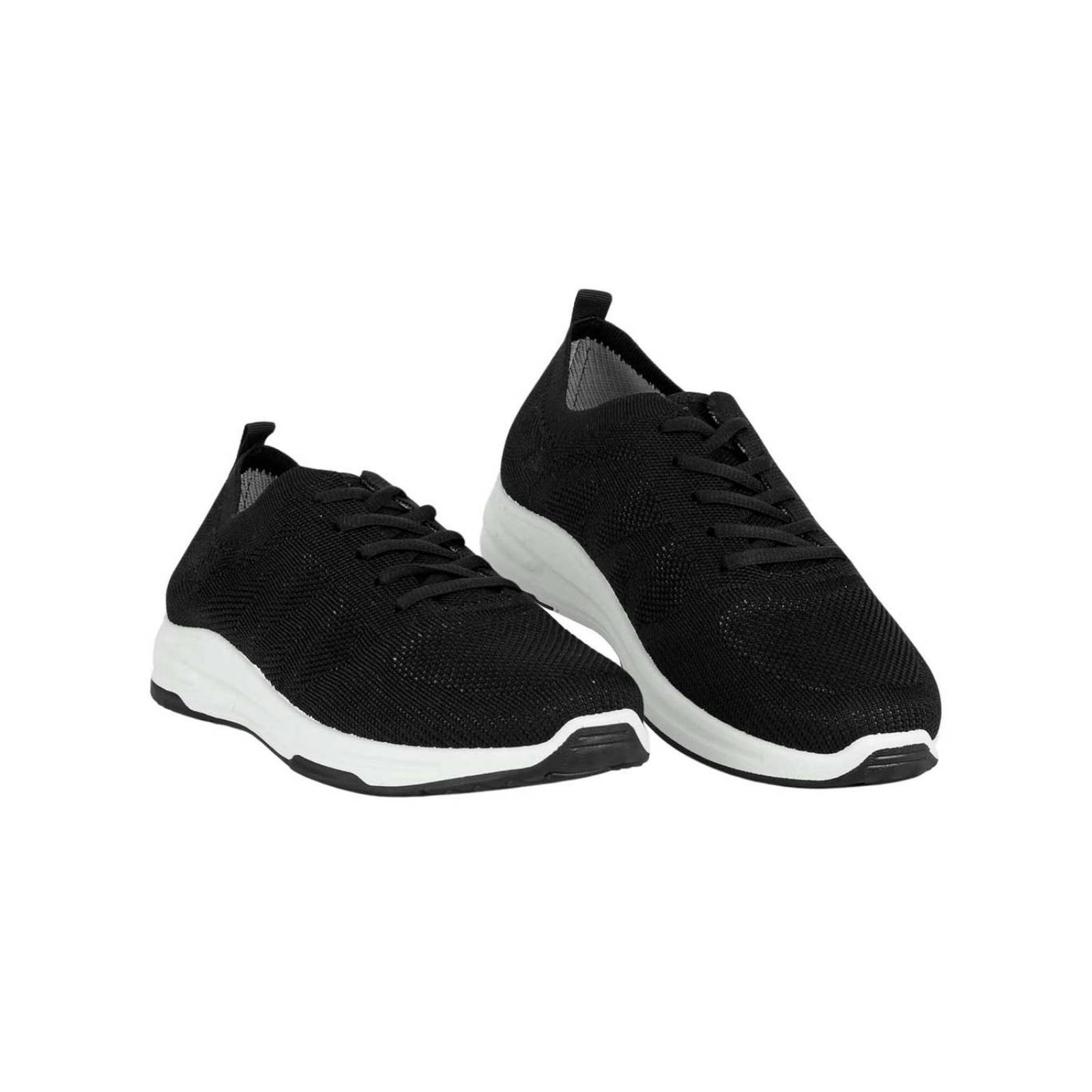 Tenis Mujer Casual Negro Comfort Foam 11404010 