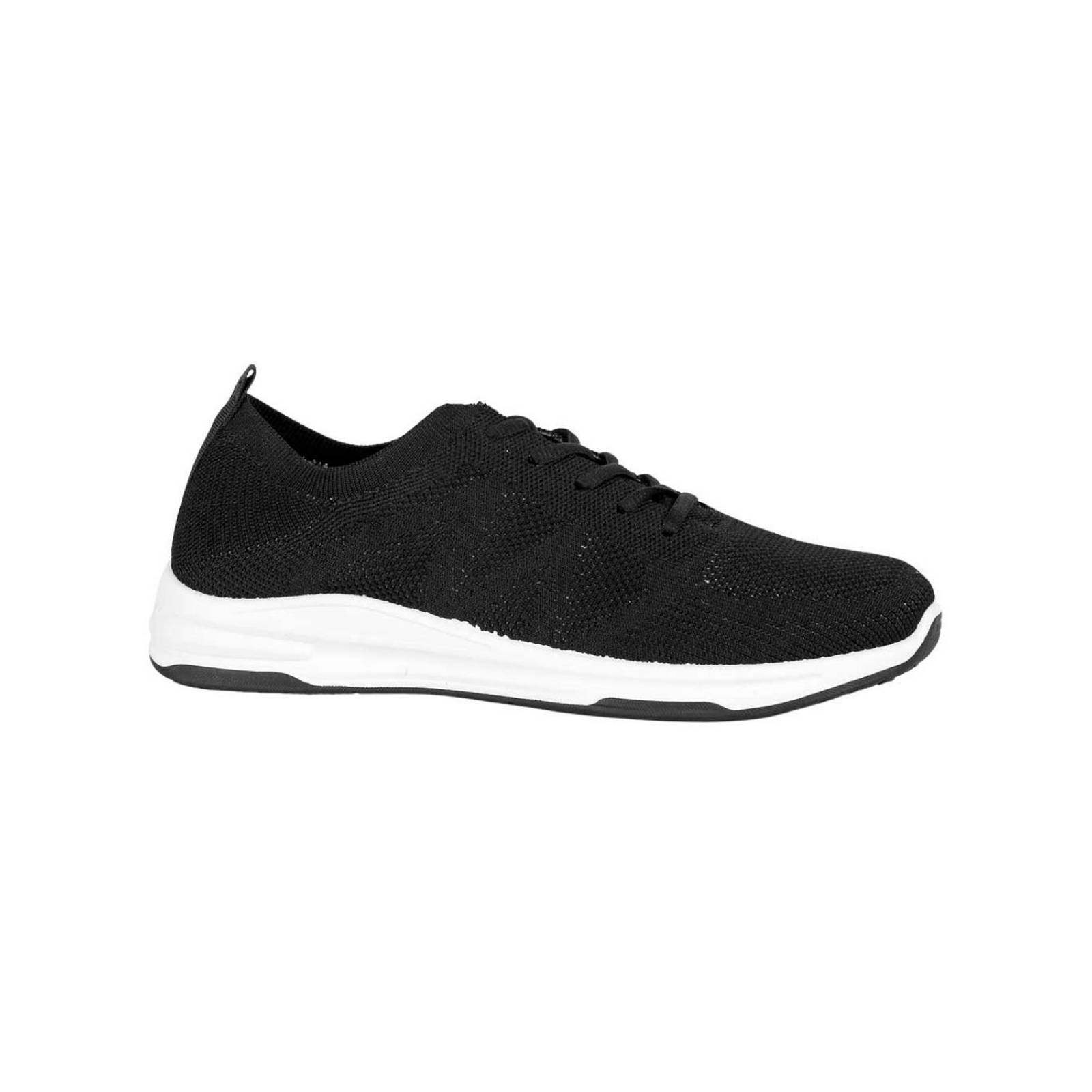 Tenis Mujer Casual Negro Comfort Foam 11404010 