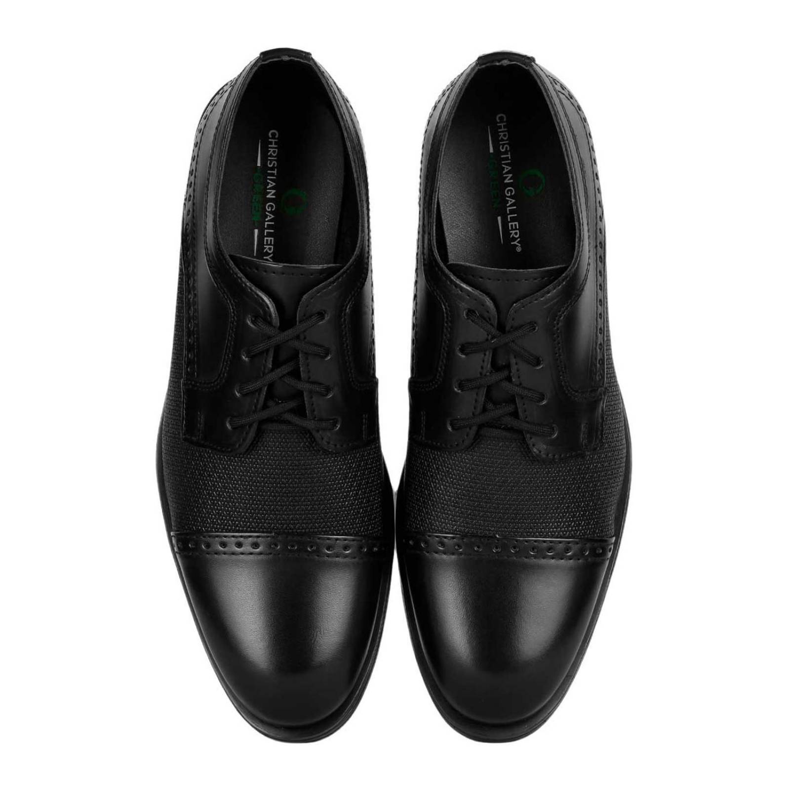 Zapato Hombre Oxford Vestir Negro Cristian Gallery 14004001 