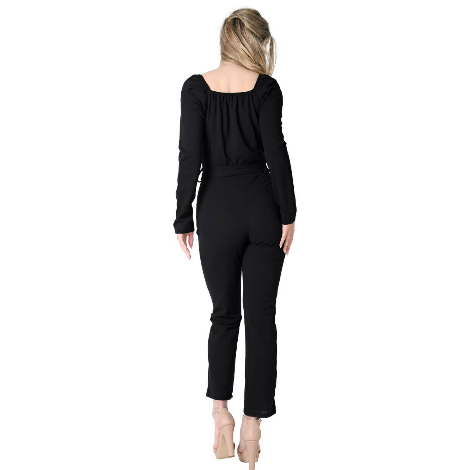 Jumpsuit Mujer Formal Negro Stfashion 52404815