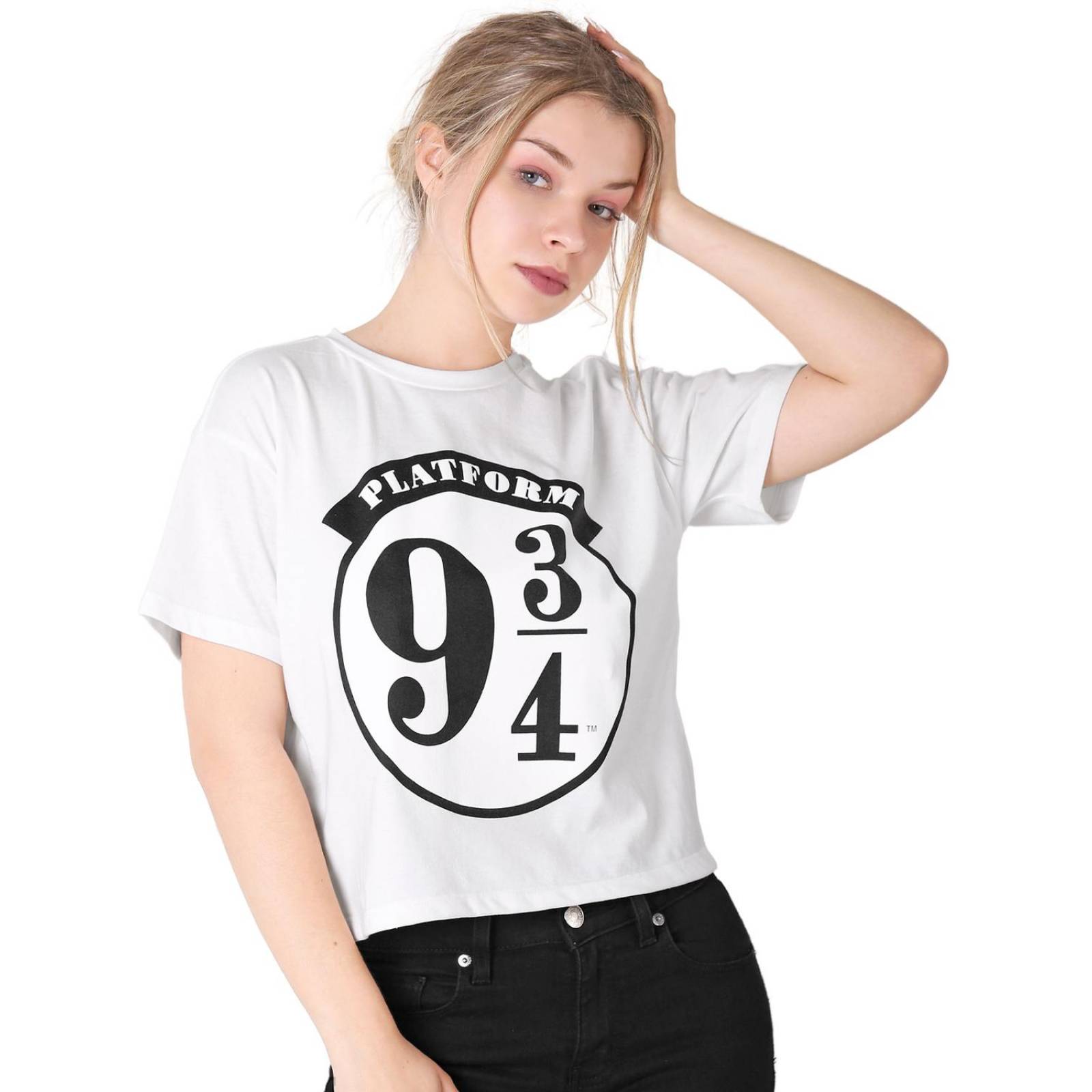 Playera Mujer Moda Camiseta Blanco Harry Potter 58205000 