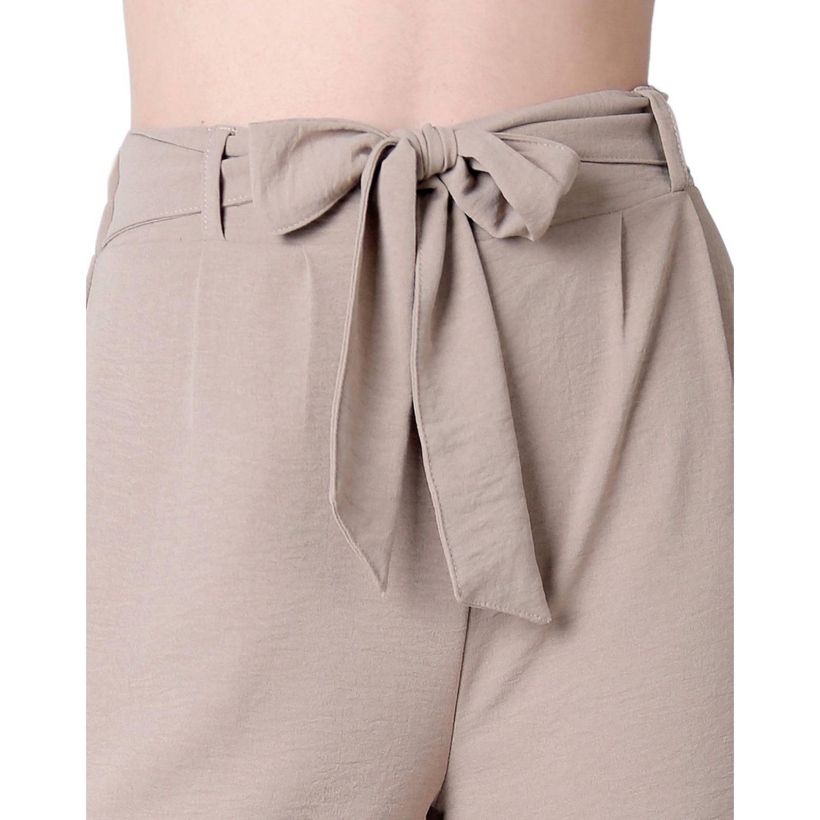 Pantalón Mujer Moda Recto Beige Stfashion 79304804 .
