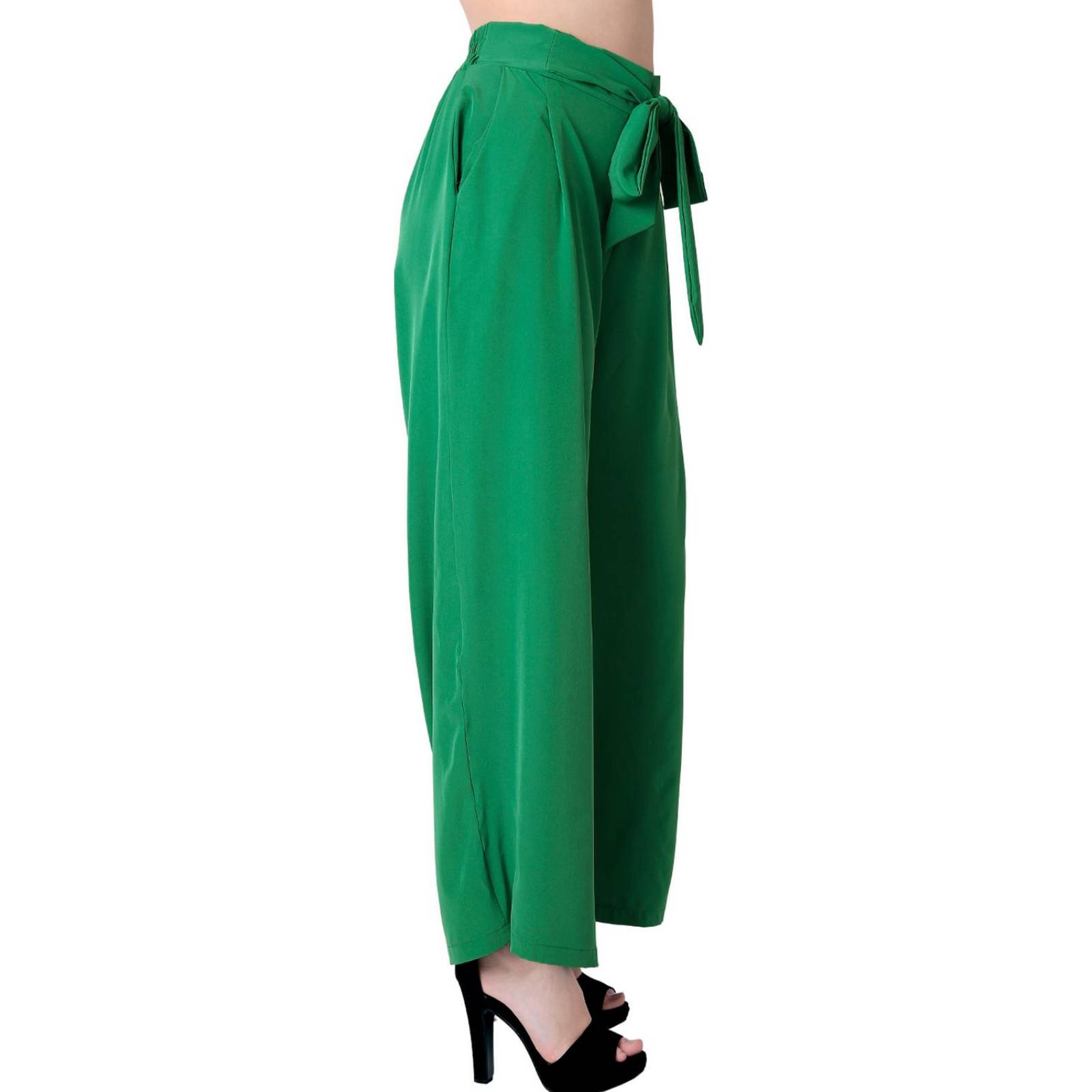 Pantalón Mujer Moda Recto Verde Stfashion 69704808 