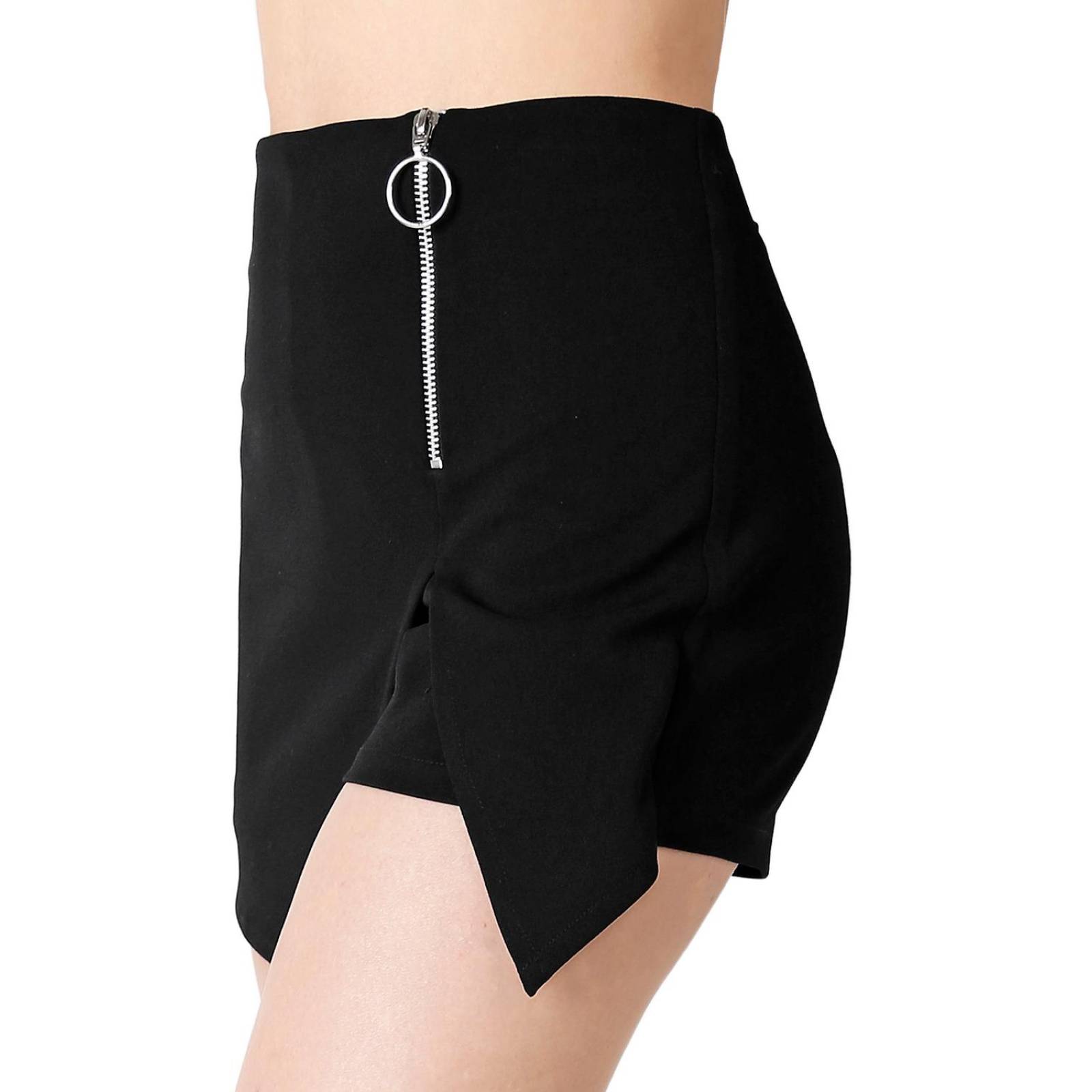 Falda-Short Mujer Negro Stfashion 79305027 .