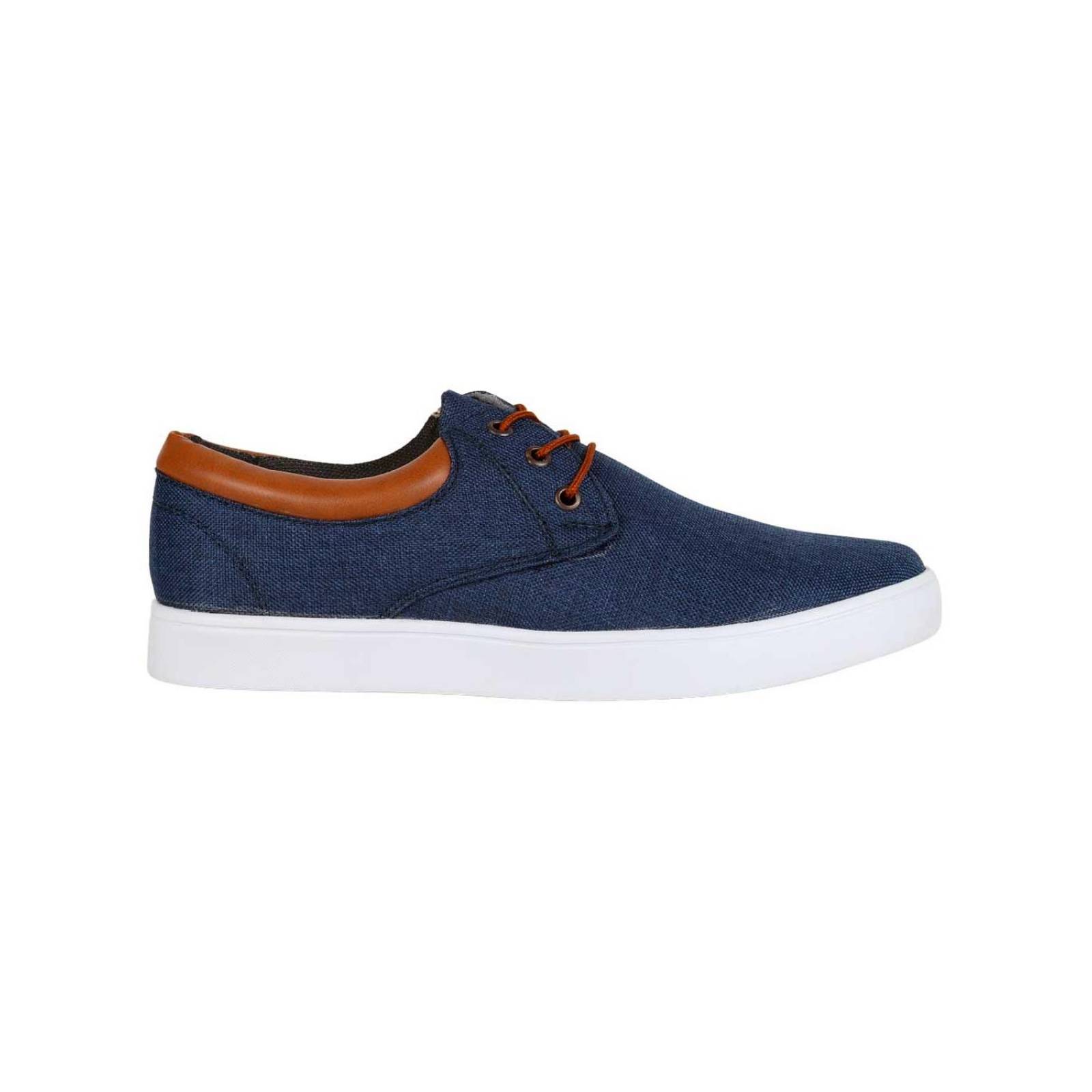 Tenis Hombre Casual Oxford Azul Stfashion 18204006 