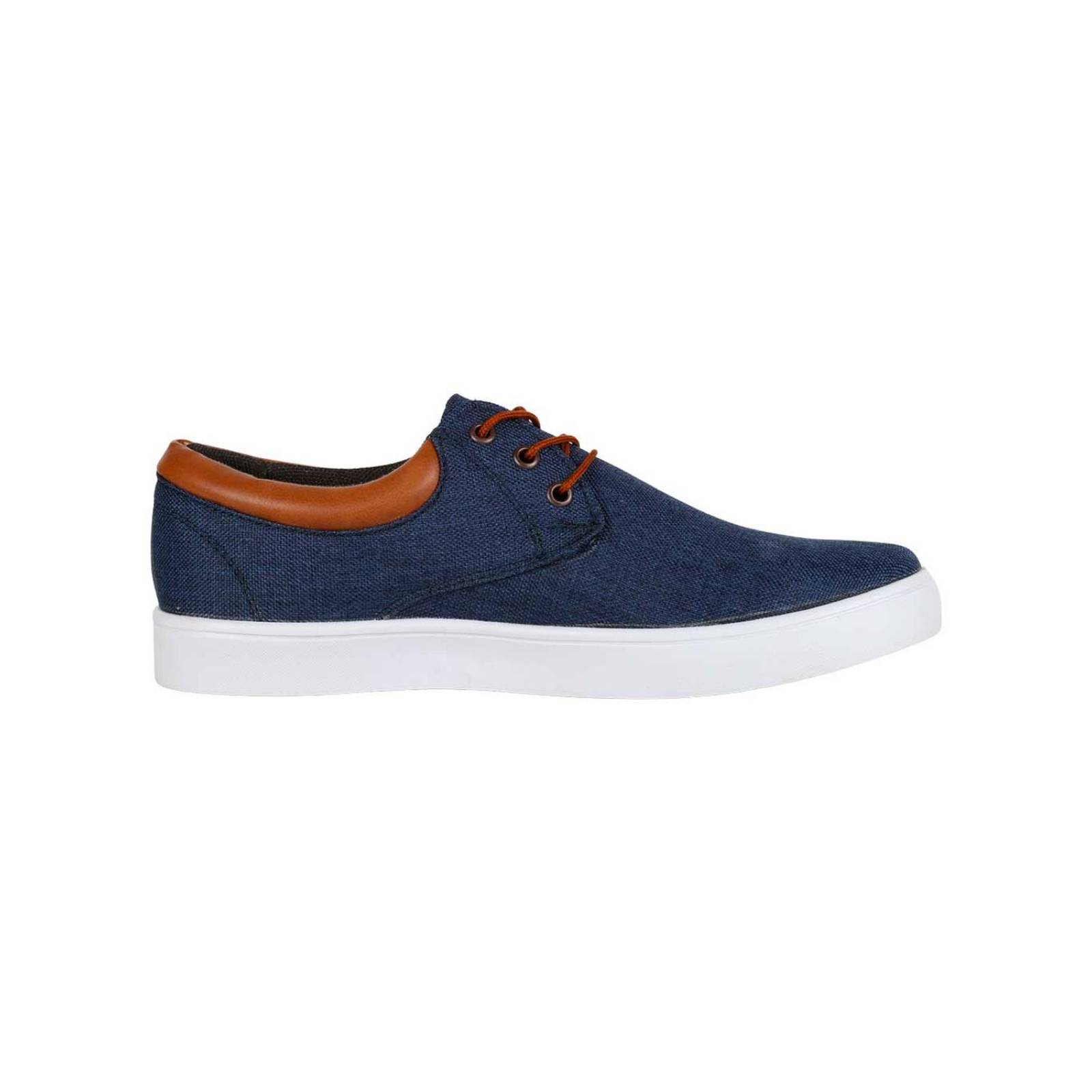 Tenis Hombre Casual Oxford Azul Stfashion 18204006 