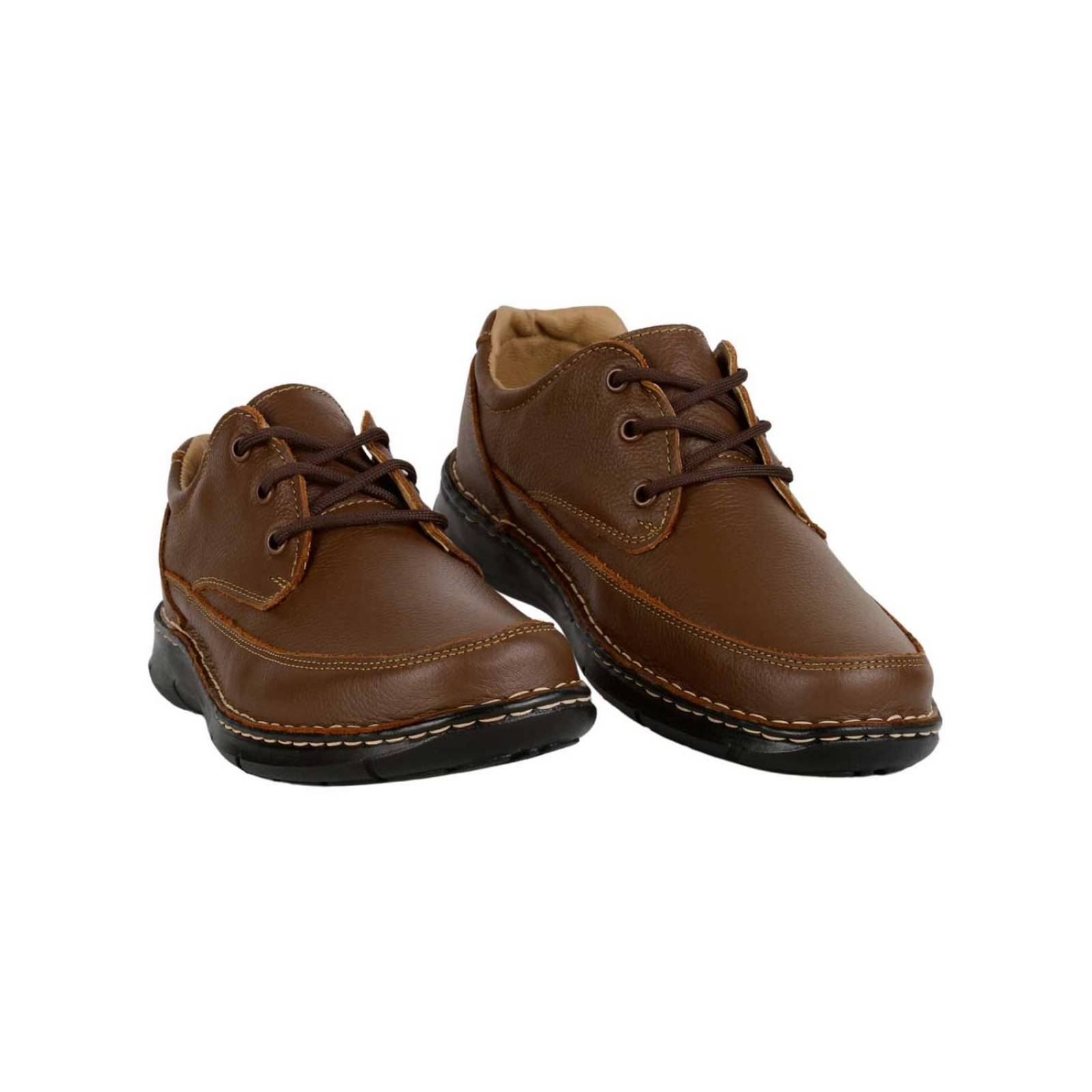 Zapato Hombre Oxford Casual Café Piel Stfashion 13404002 