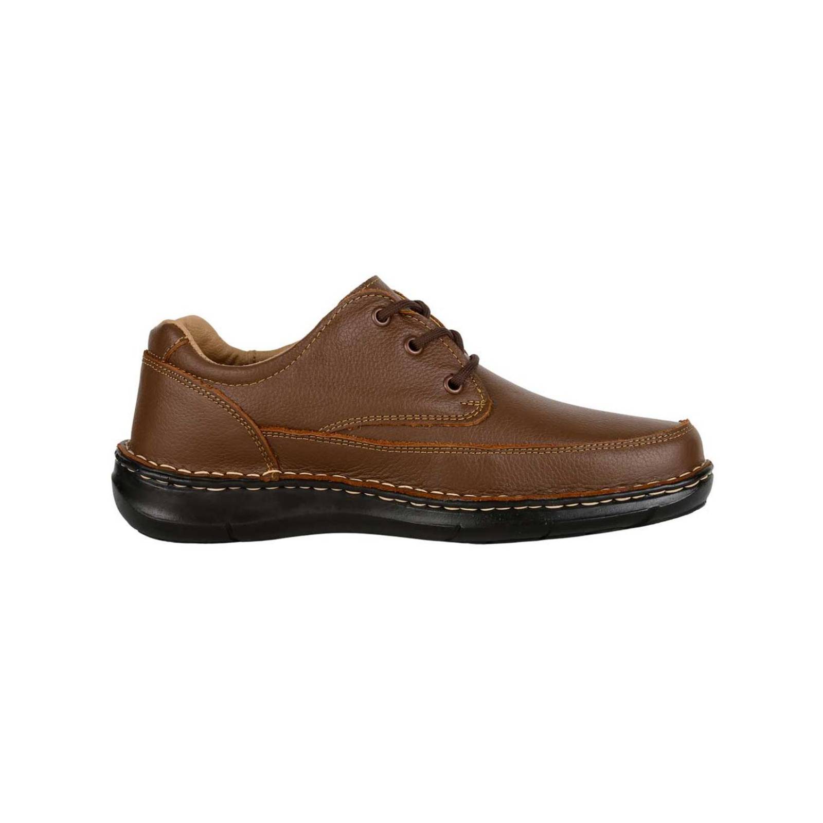 Zapato Hombre Oxford Casual Café Piel Stfashion 13404002 