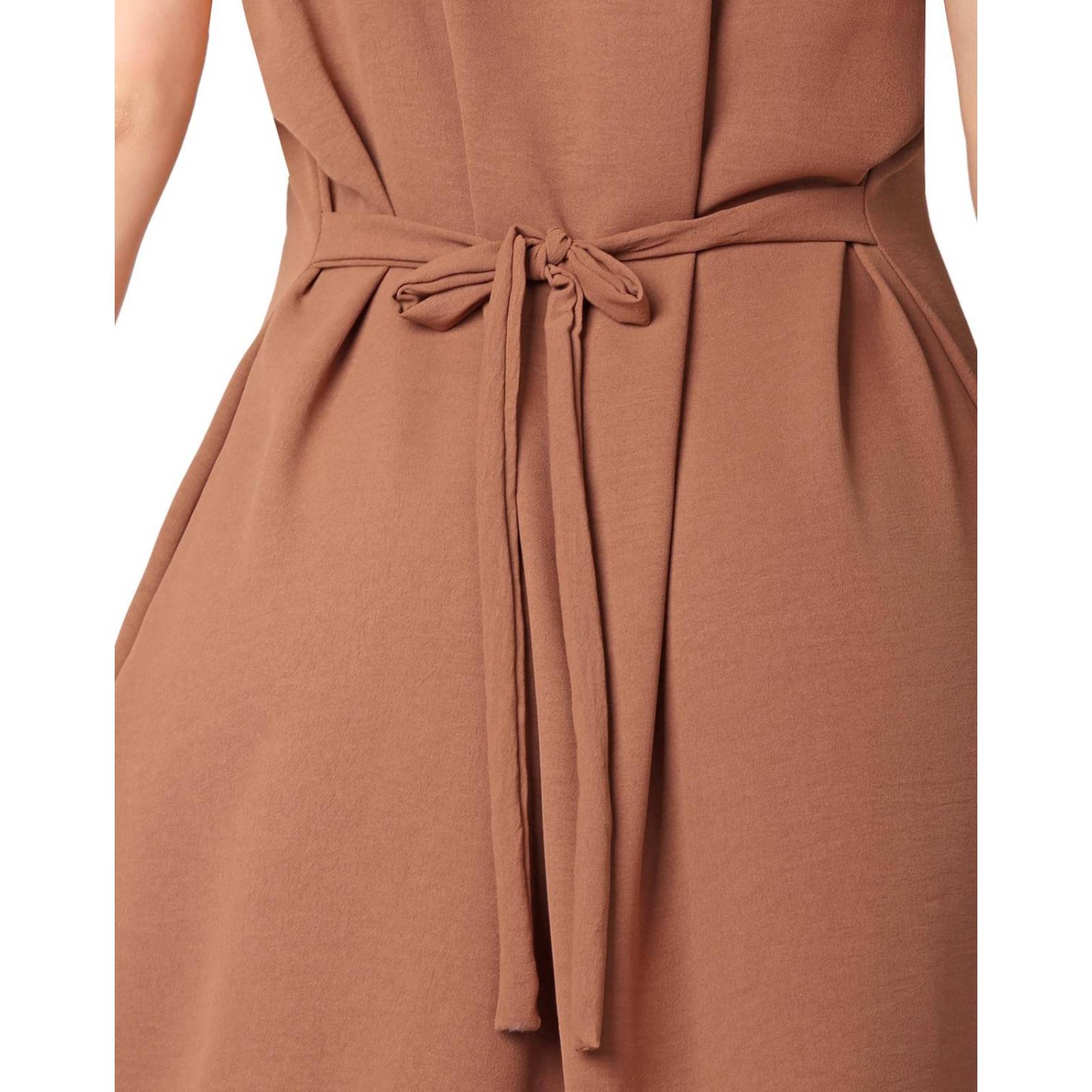 Vestido Mujer Formal Beige Stfashion 53005021 