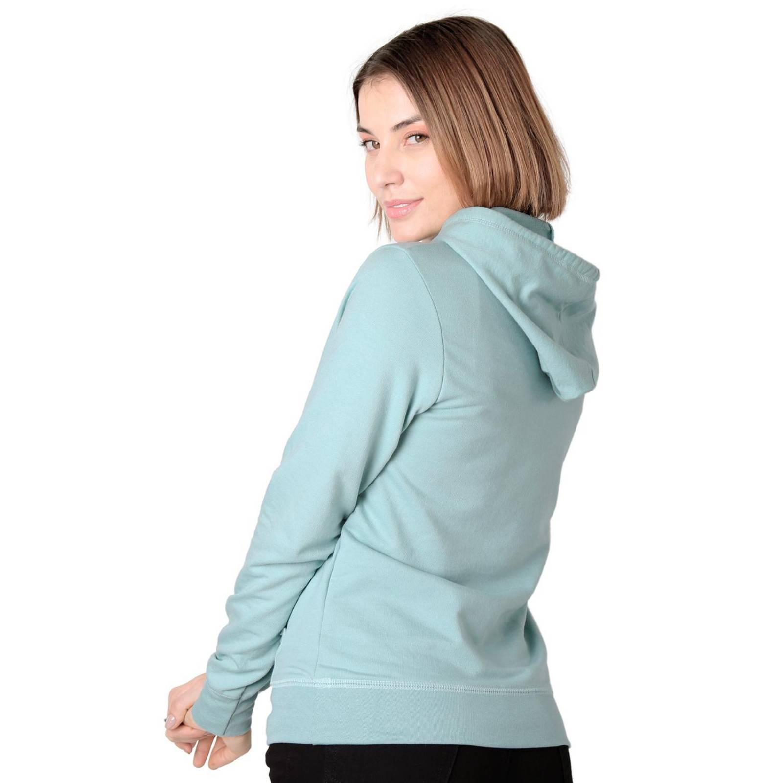 Sudadera Mujer Moda Con Capucha Verde Optima 56505055 