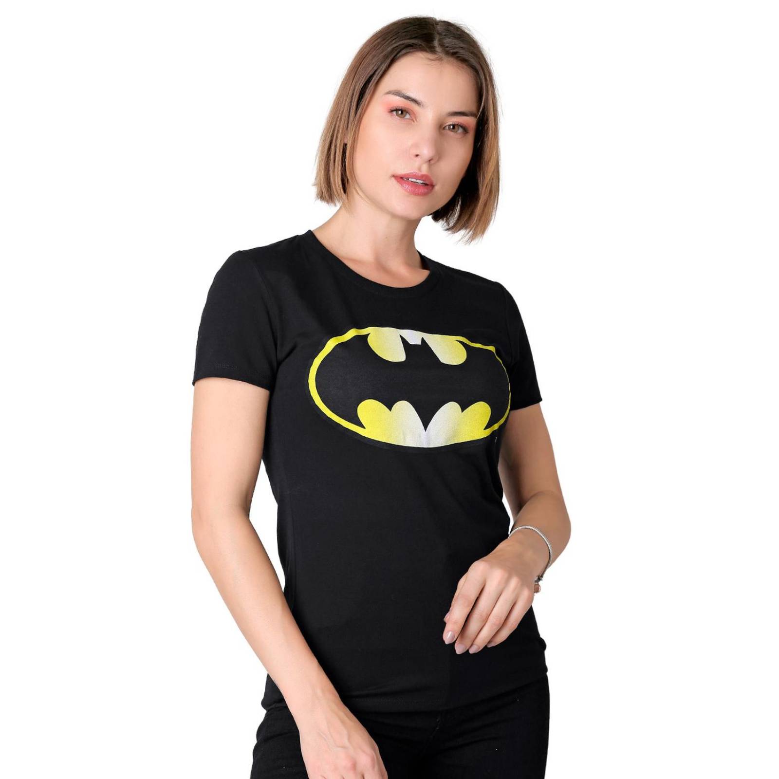 Playera Mujer Moda Camiseta Negro Batman 56505065 
