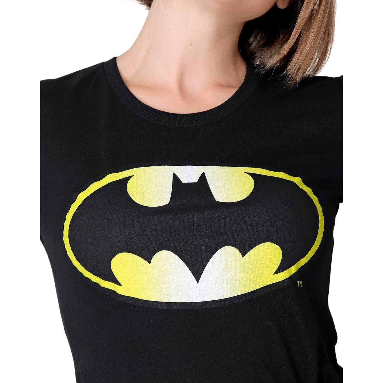 Playera Mujer Moda Camiseta Negro Batman 56505065 