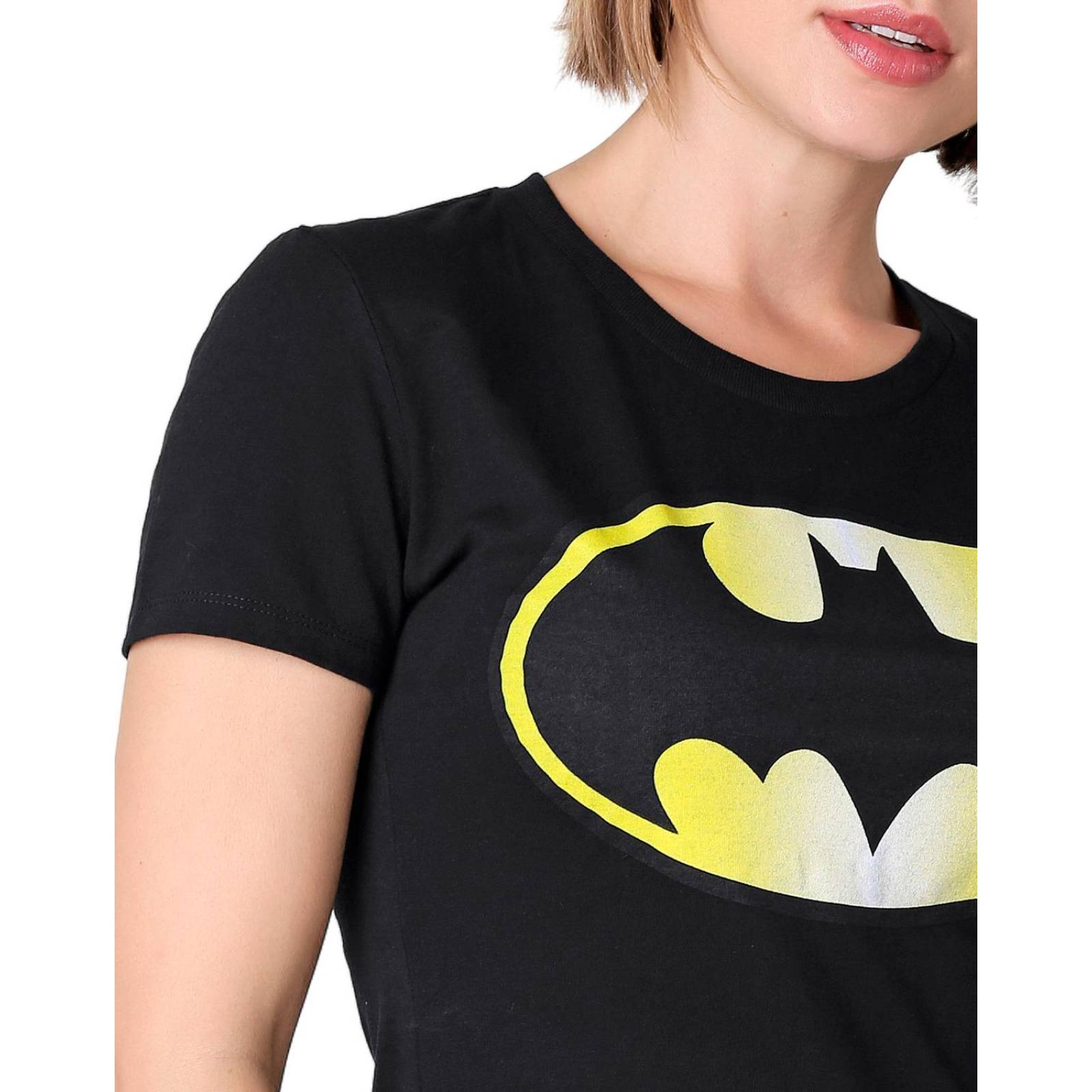 Playera Mujer Moda Camiseta Negro Batman 56505065 