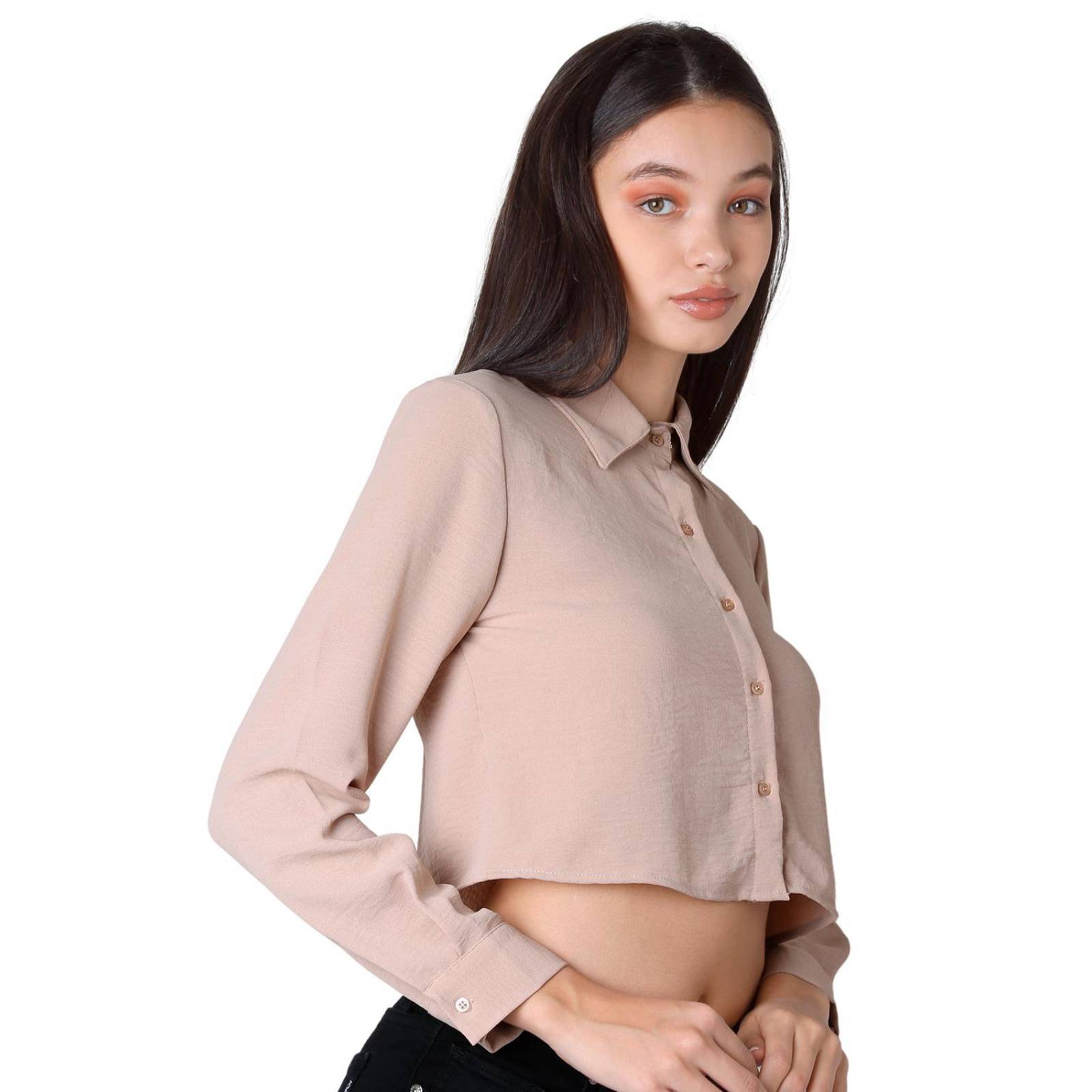 Blusa Mujer Beige Stfashion 60405011