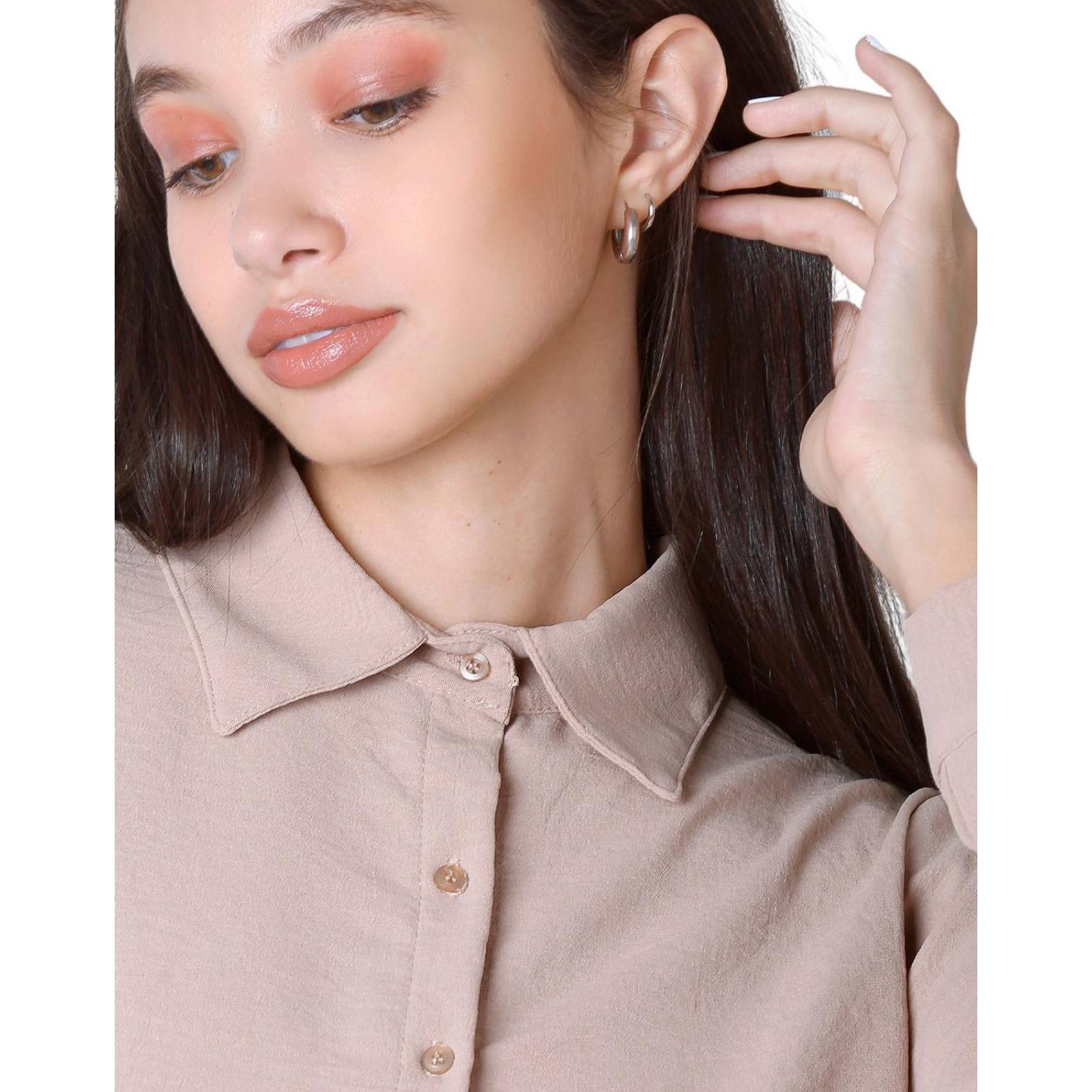 Blusa Mujer Beige Stfashion 60405011