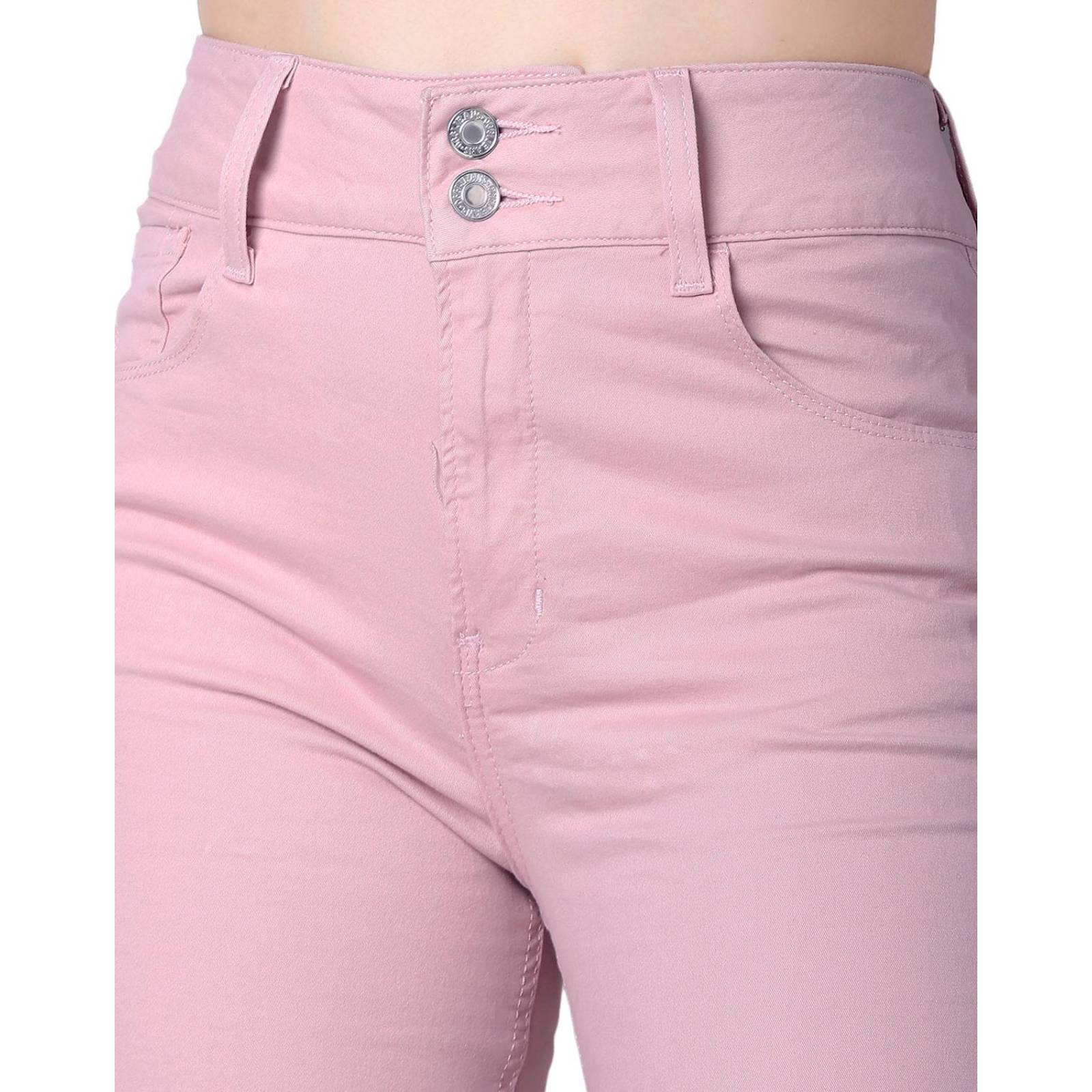 Pantalón Mujer Casual Skinny Rosa Oggi 59105017 