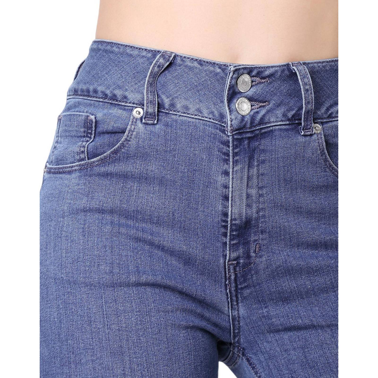 Jeans Mujer Básico Skinny Azul Oggi 59105004 