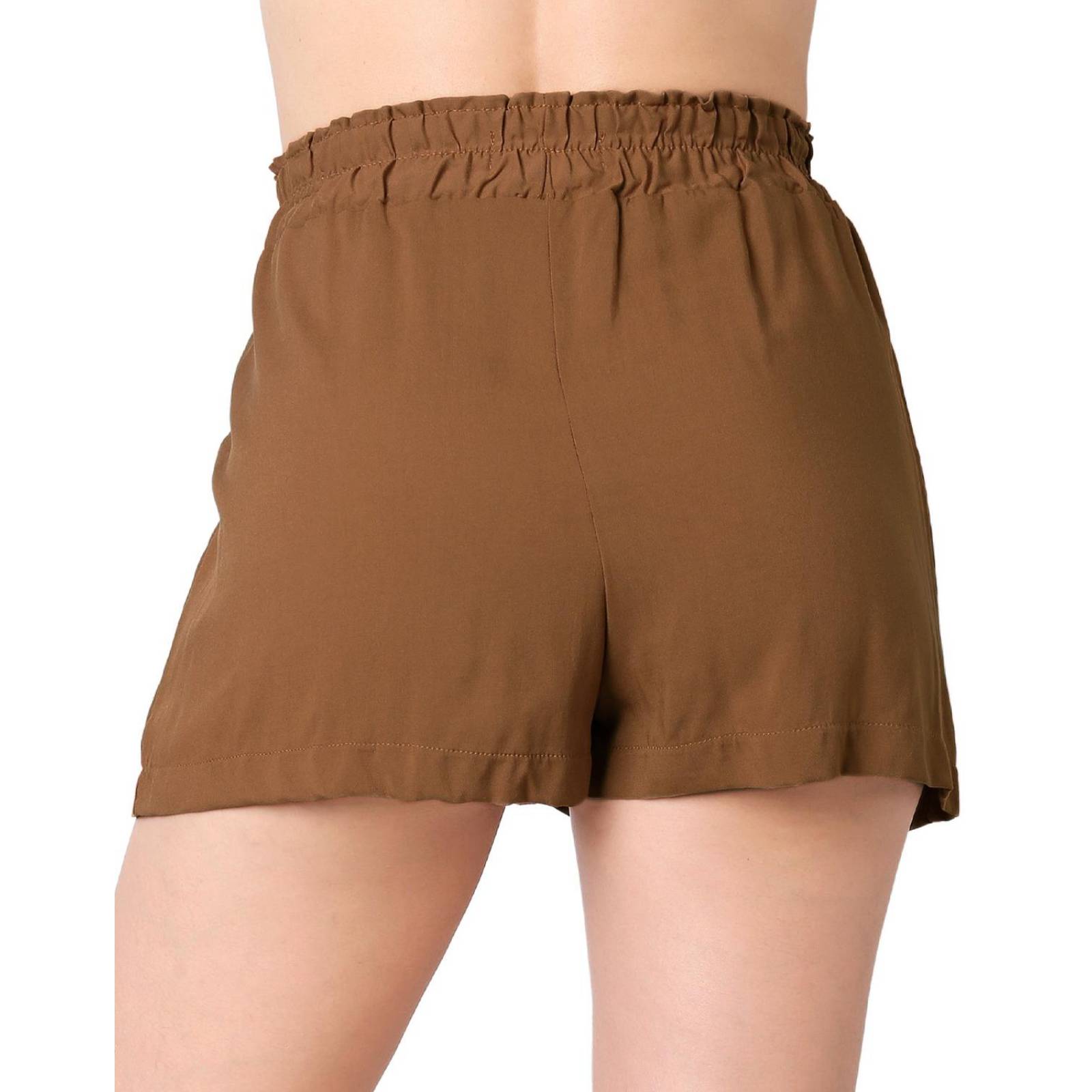 Short Mujer Casual Slim Café Stfashion 60405001