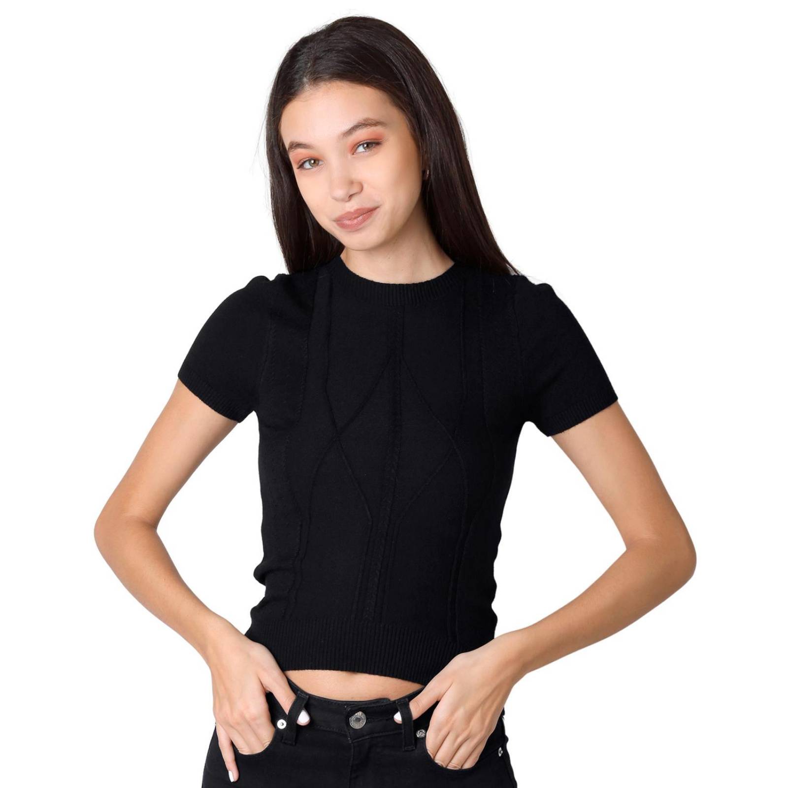 Blusa Mujer Negro Uk 56705038 