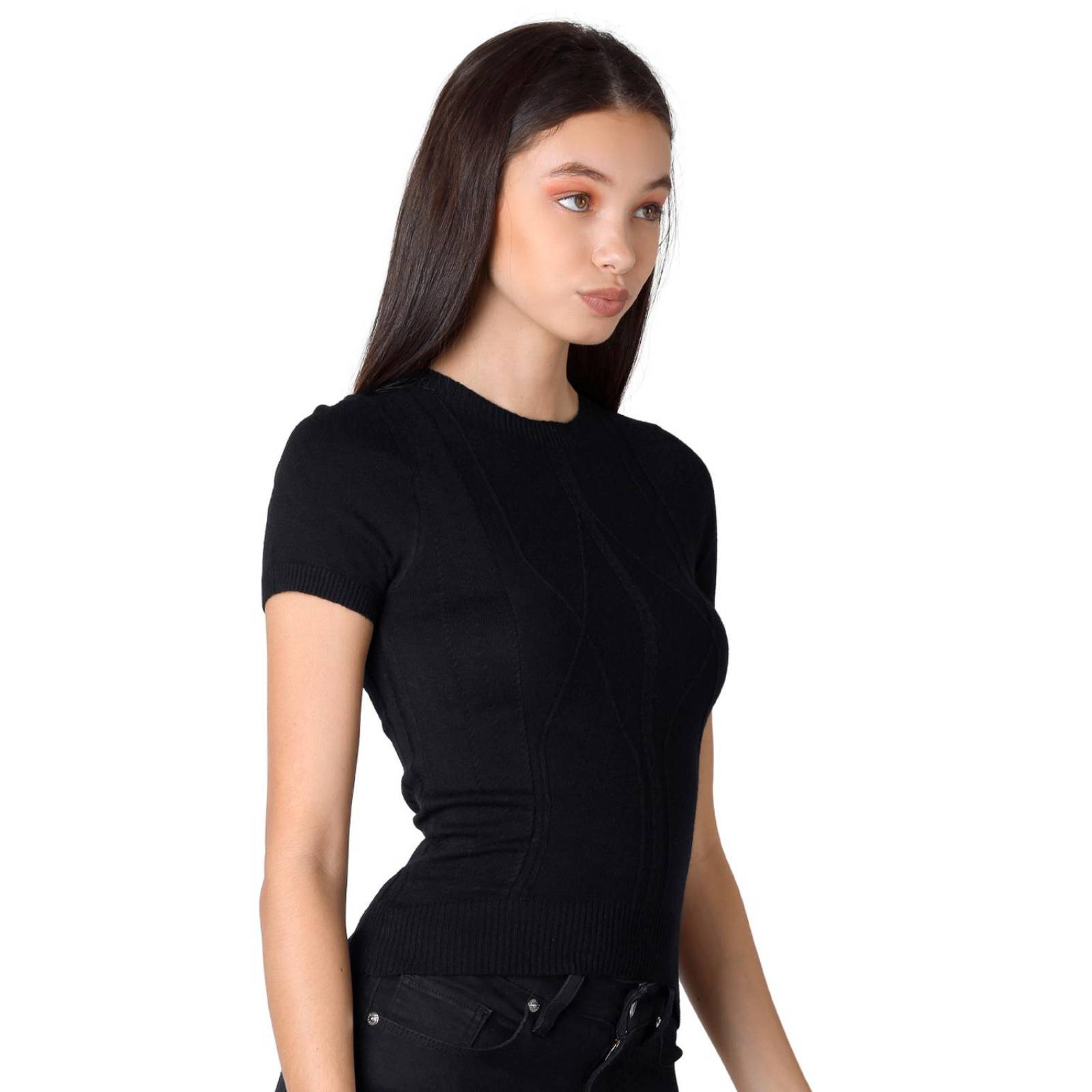 Blusa Mujer Negro Uk 56705038 