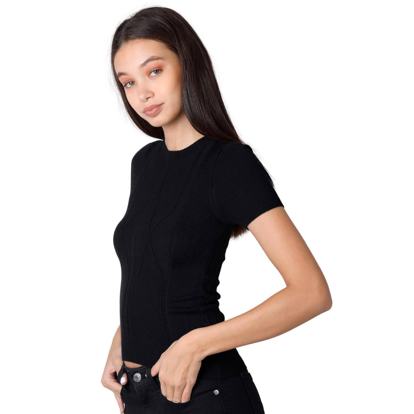 Blusa Mujer Negro Uk 56705038 