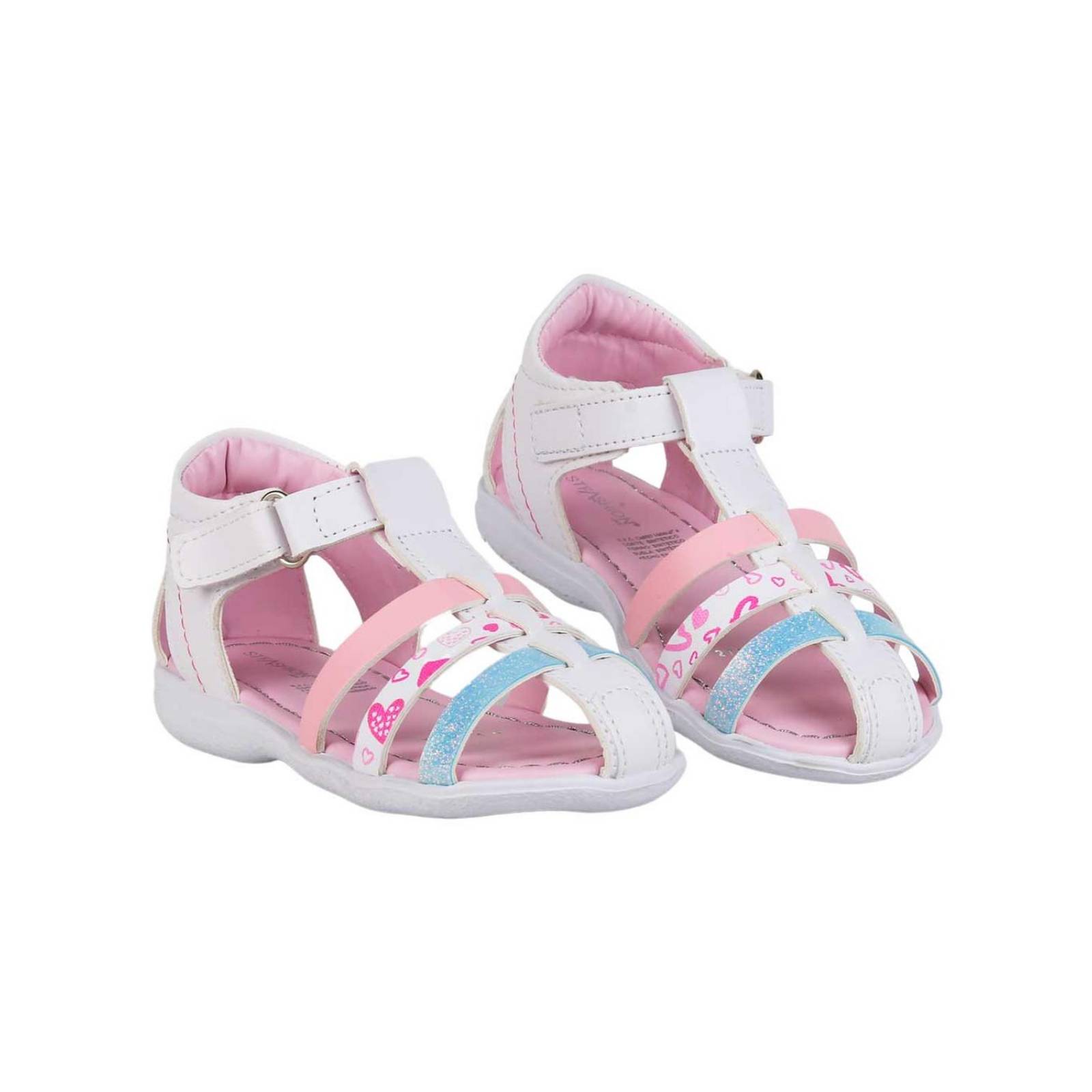Sandalia Niña Casual Piso Blanco Lia 19904001 